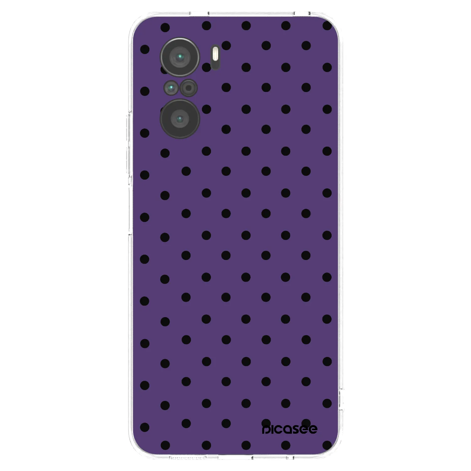 Picasee silikonový průhledný obal pro Xiaomi Poco F3 - Flickers 2