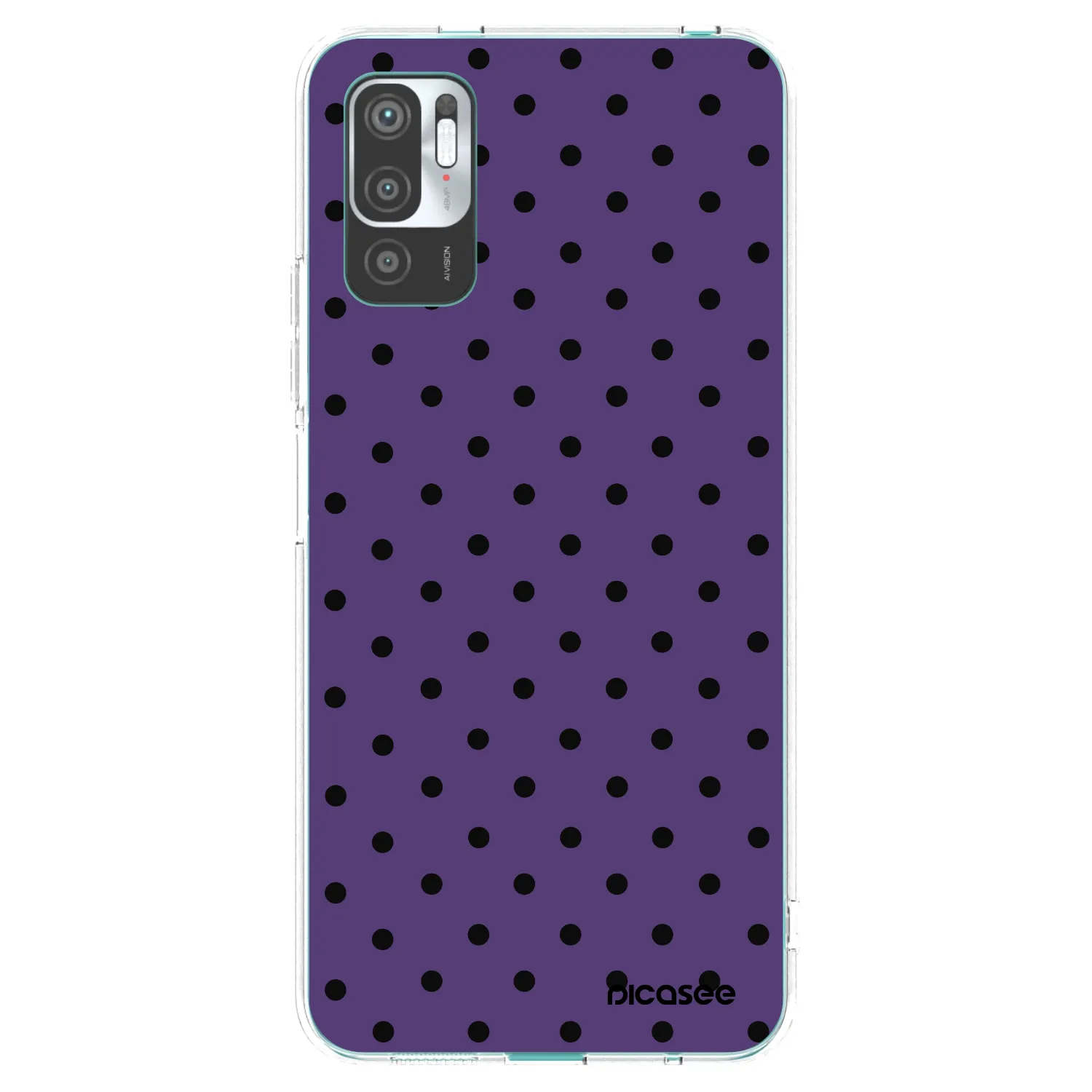 Picasee silikonový průhledný obal pro Xiaomi Redmi Note 10 5G - Flickers 2