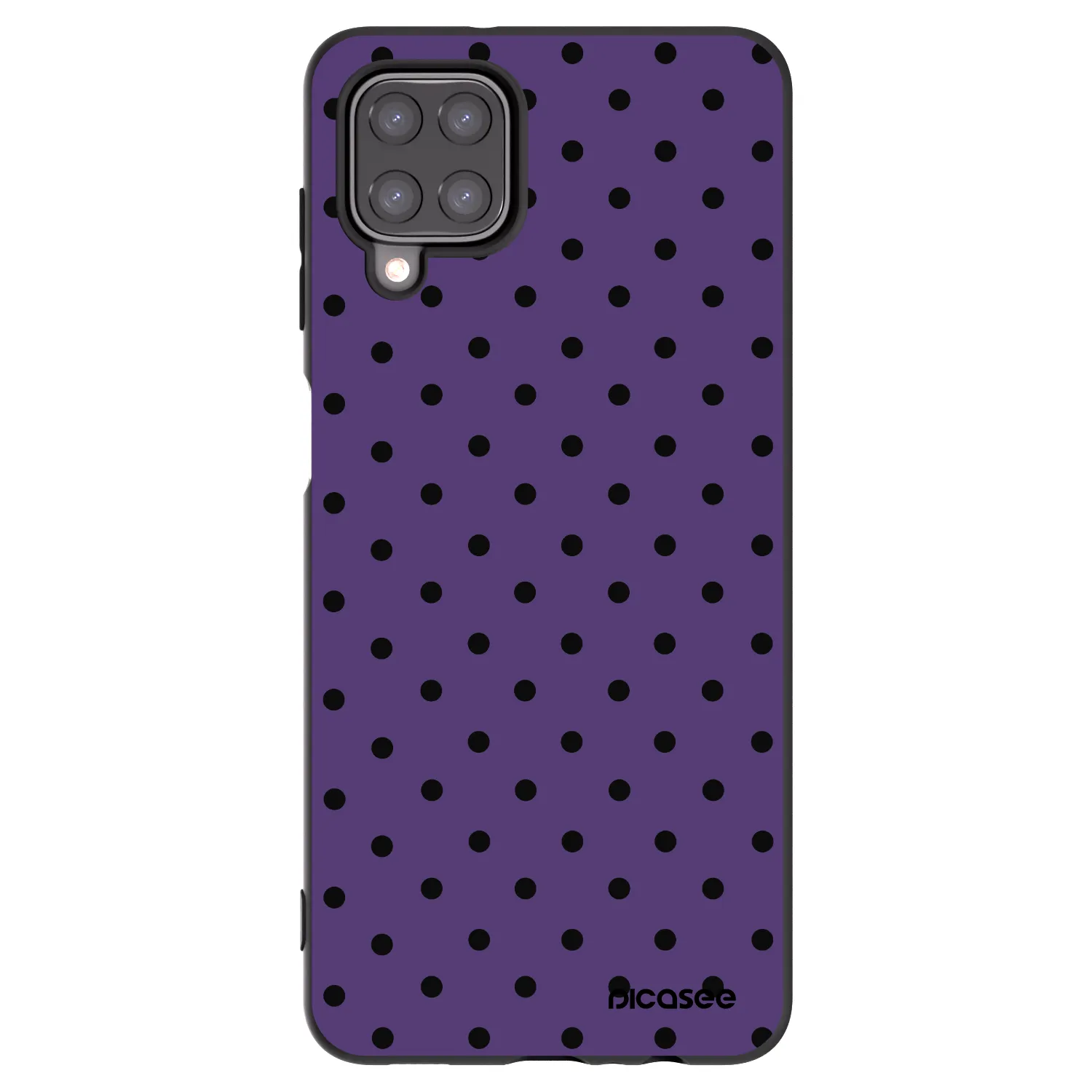 Picasee silikonový černý obal pro Samsung Galaxy M12 M127F - Flickers 2