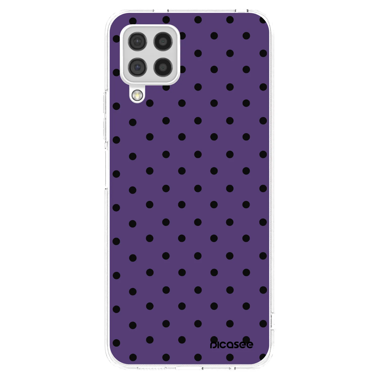 Picasee silikonový průhledný obal pro Samsung Galaxy A22 A225F 4G - Flickers 2