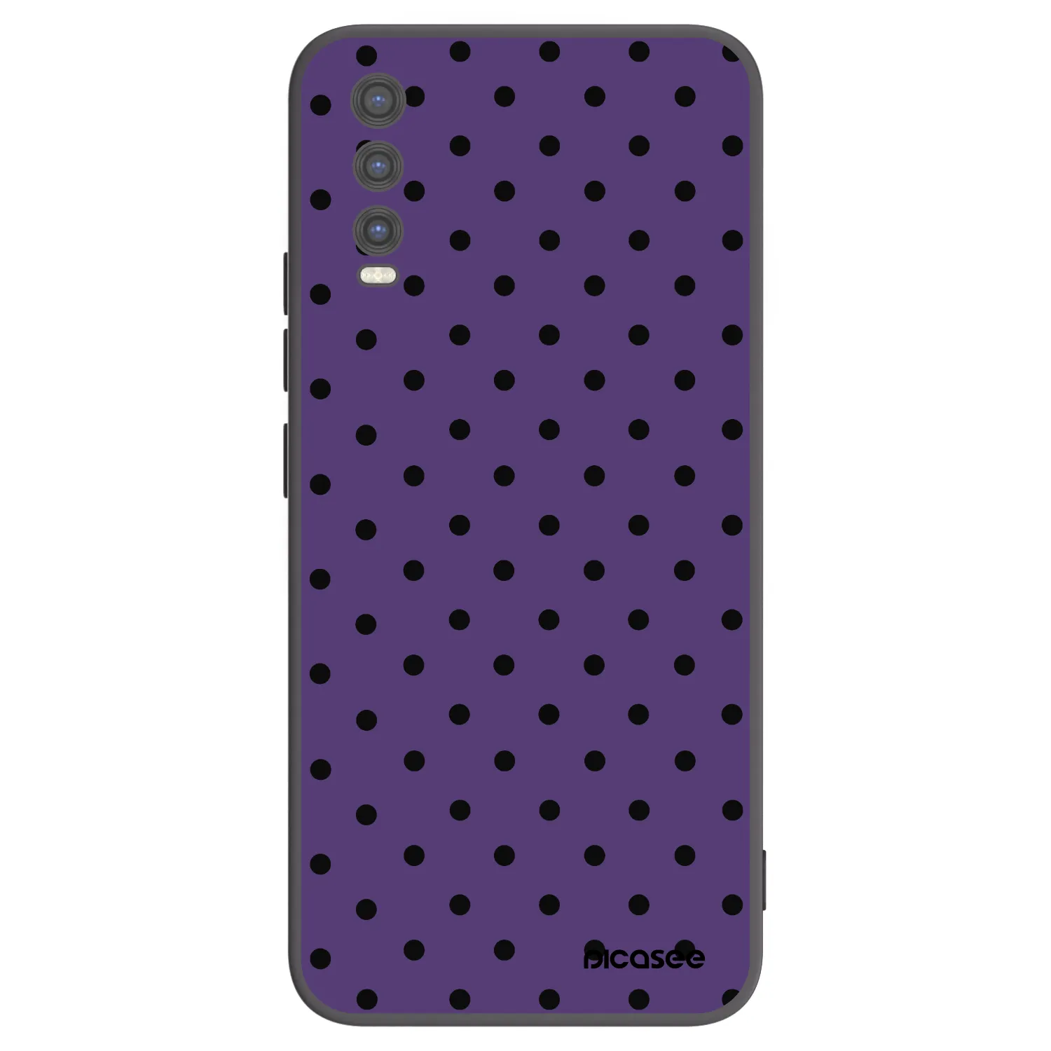 Picasee silikonový černý obal pro Vivo Y20s - Flickers 2