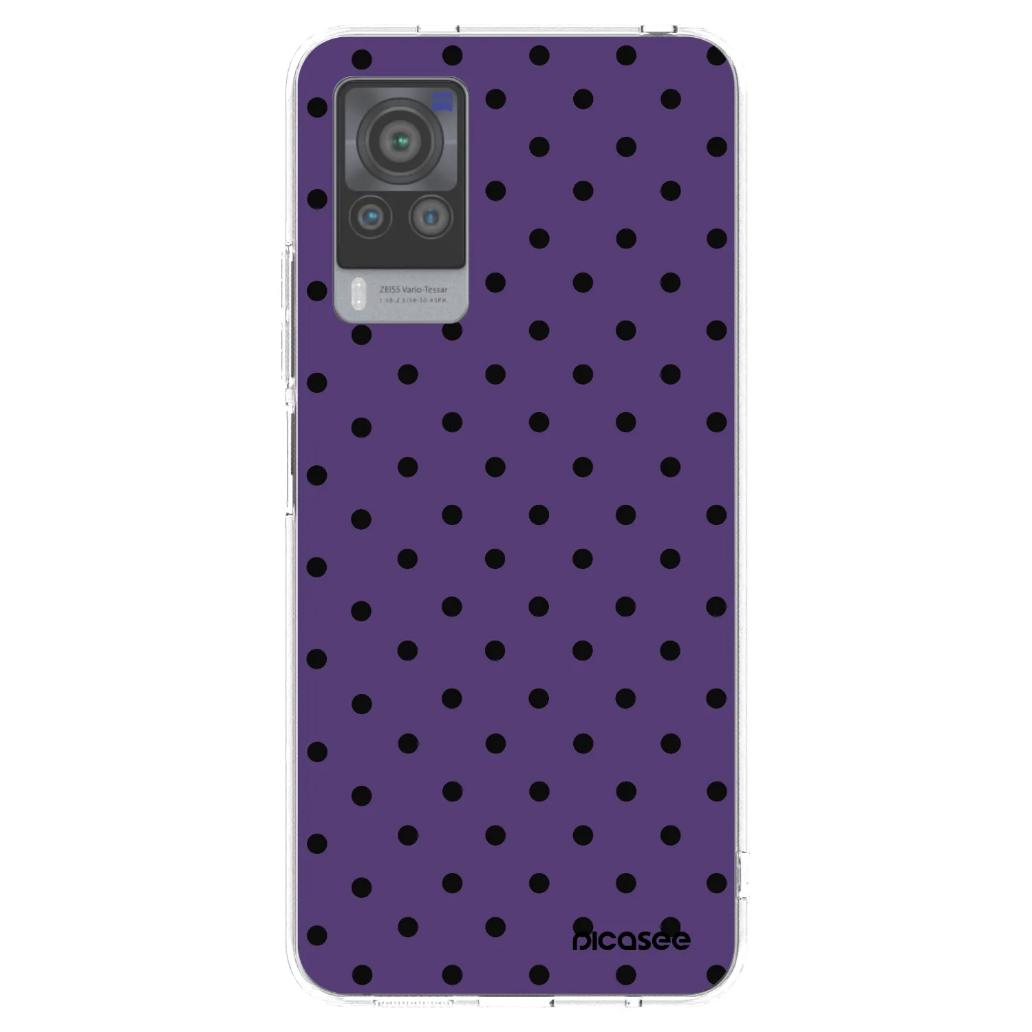 Picasee silikonový průhledný obal pro Vivo X60 Pro 5G - Flickers 2