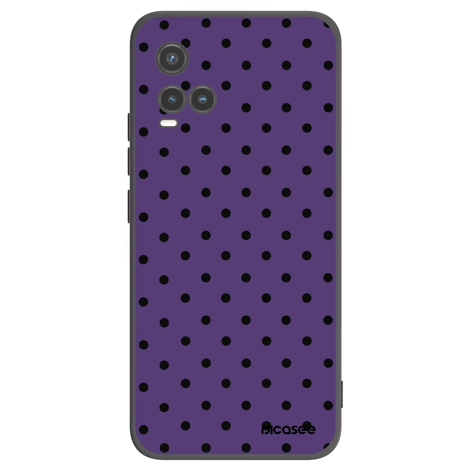 Picasee silikonový černý obal pro Vivo Y33s - Flickers 2