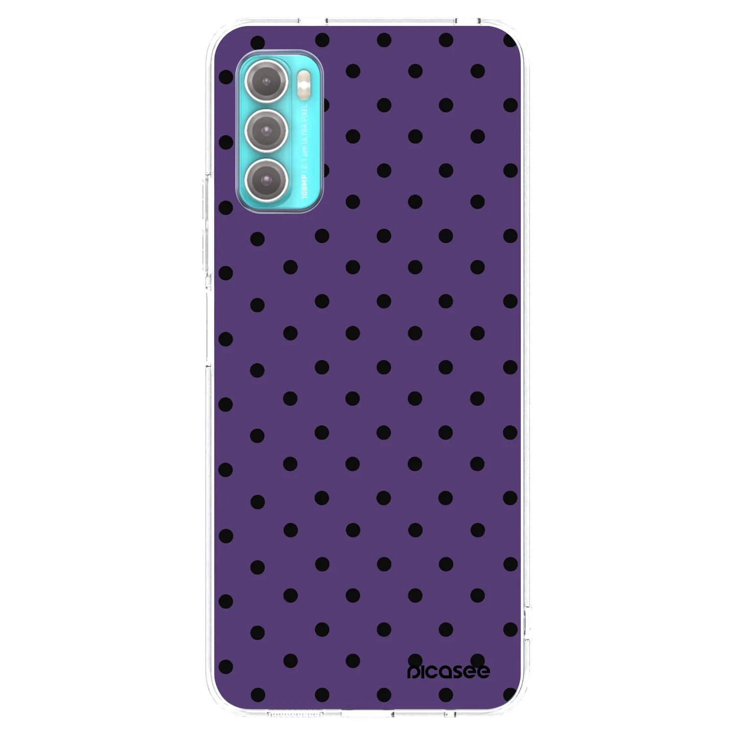 Picasee silikonový průhledný obal pro Motorola Moto G60 - Flickers 2