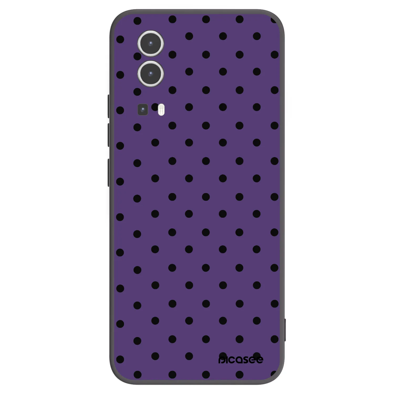 Picasee silikonový černý obal pro Vivo Y72 5G - Flickers 2