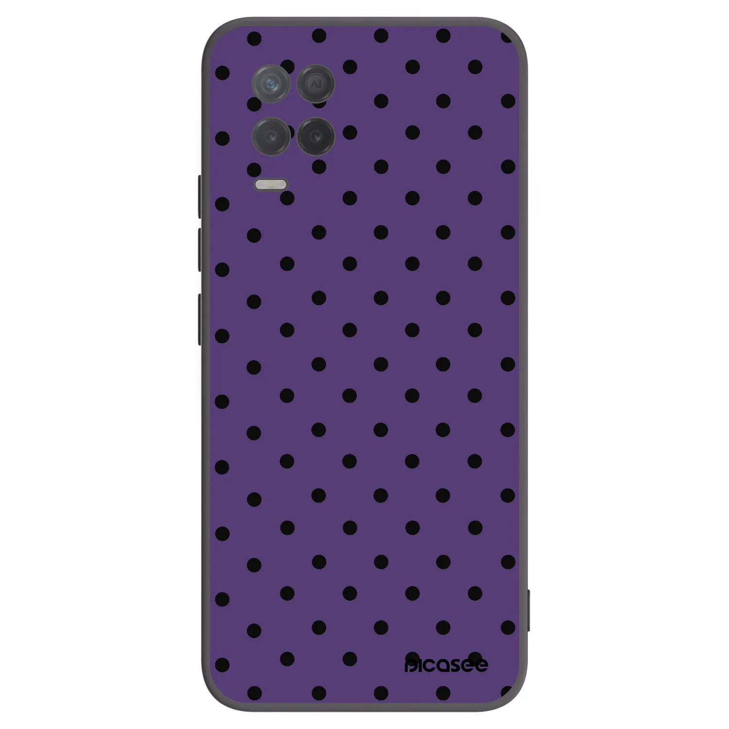 Picasee silikonový černý obal pro Realme 8 5G - Flickers 2