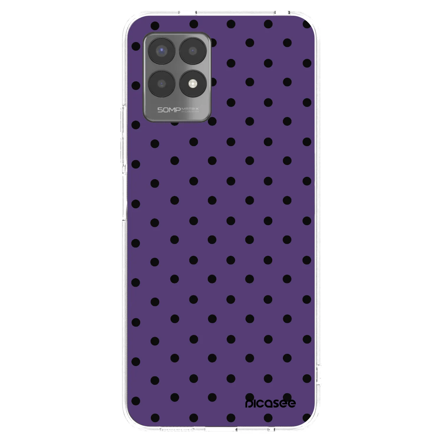 Picasee silikonový průhledný obal pro Realme 8i - Flickers 2