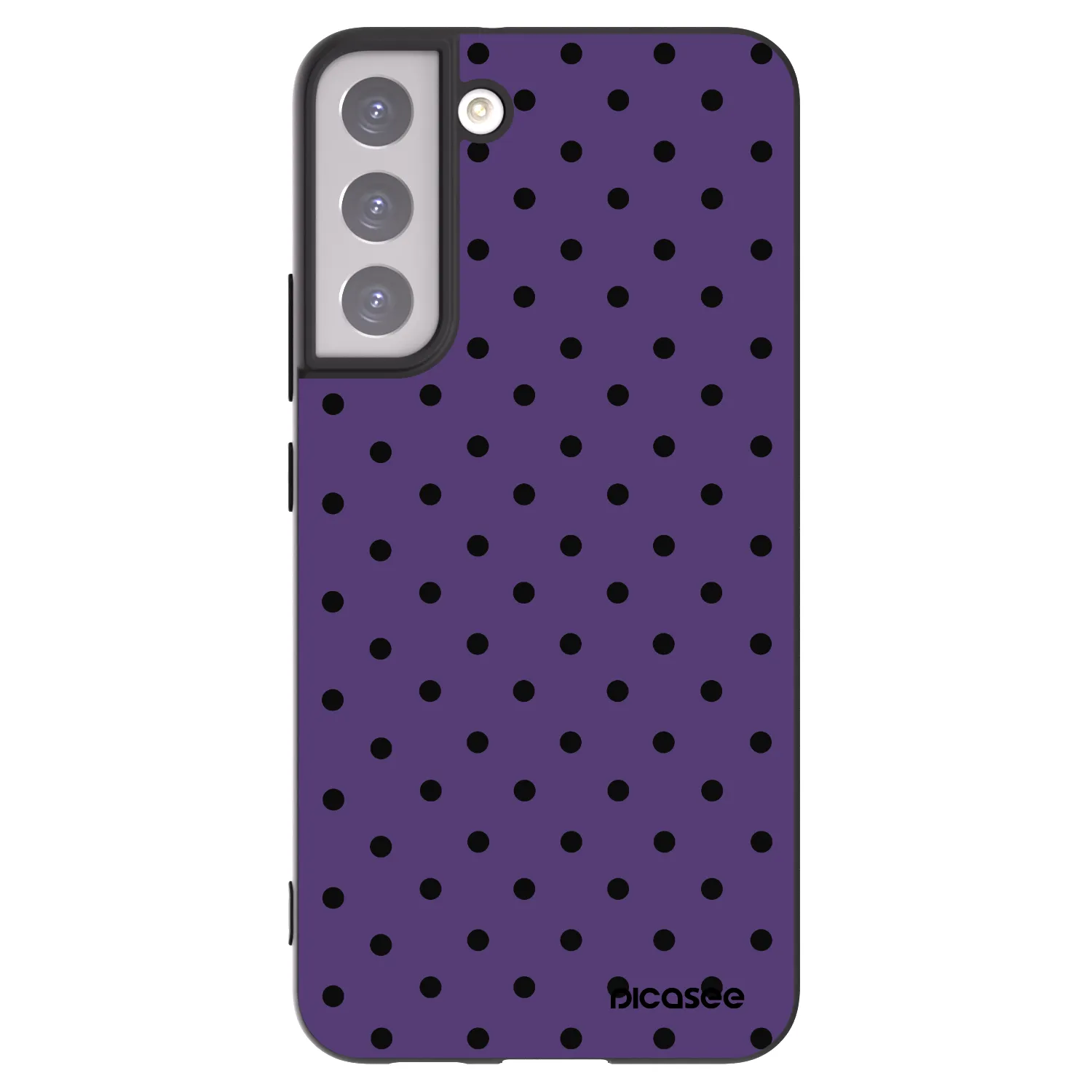 Picasee silikonový černý obal pro Samsung Galaxy S22+ 5G - Flickers 2