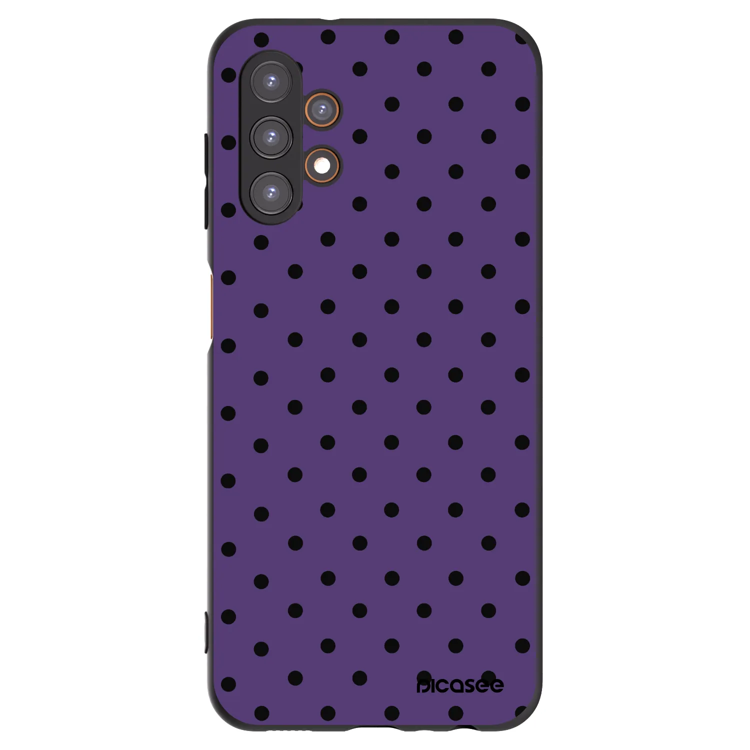 Picasee silikonový černý obal pro Samsung Galaxy A13 4G A135 - Flickers 2