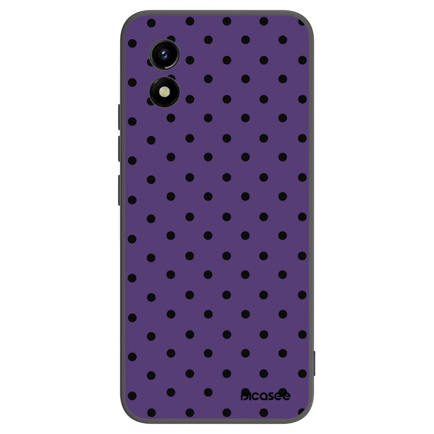 Picasee silikonový černý obal pro Vivo Y01 - Flickers 2