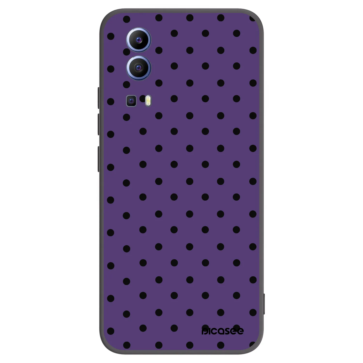 Picasee silikonový černý obal pro Vivo Y52 5G - Flickers 2