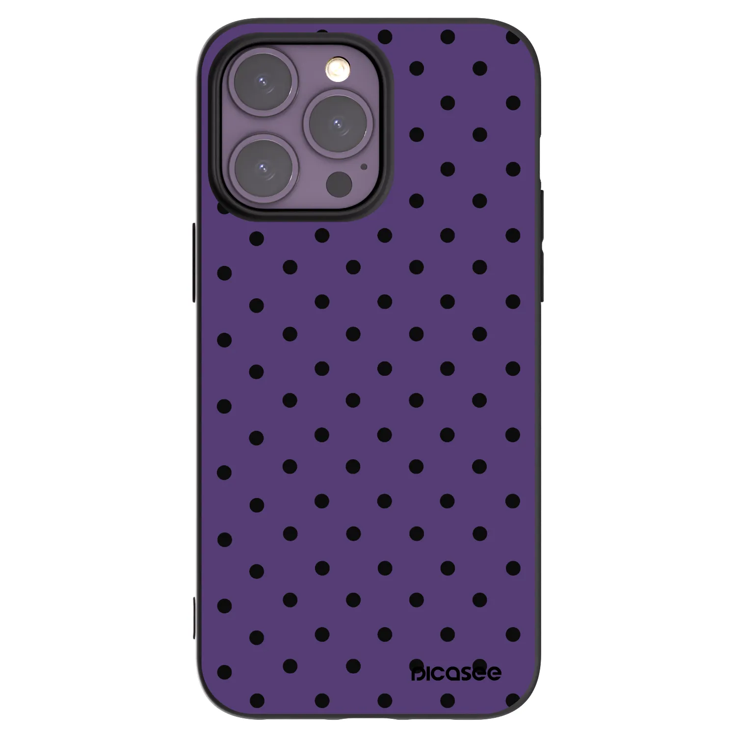 Picasee silikonový černý obal pro Apple iPhone 14 Pro Max - Flickers 2