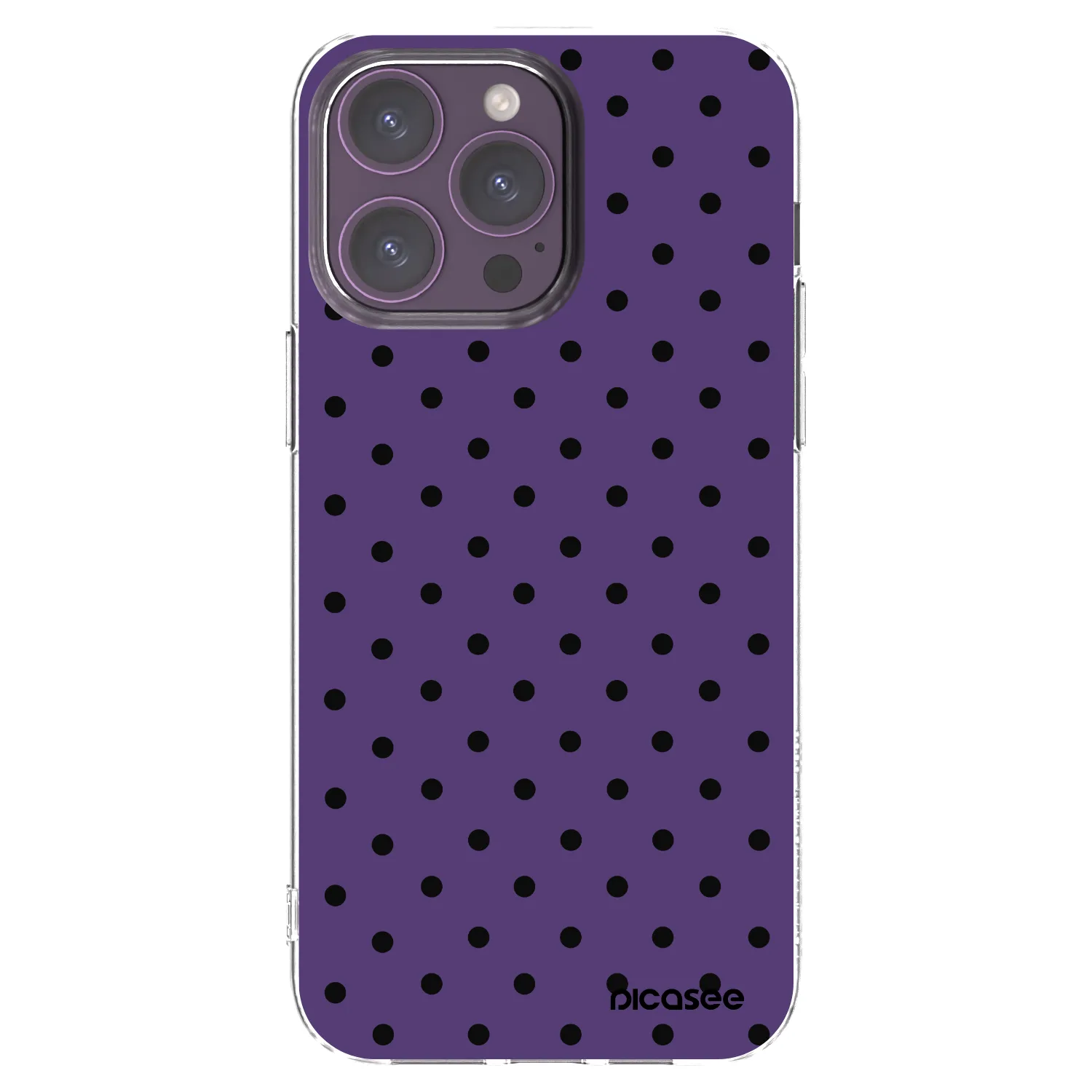 Picasee silikonový průhledný obal pro Apple iPhone 14 Pro Max - Flickers 2
