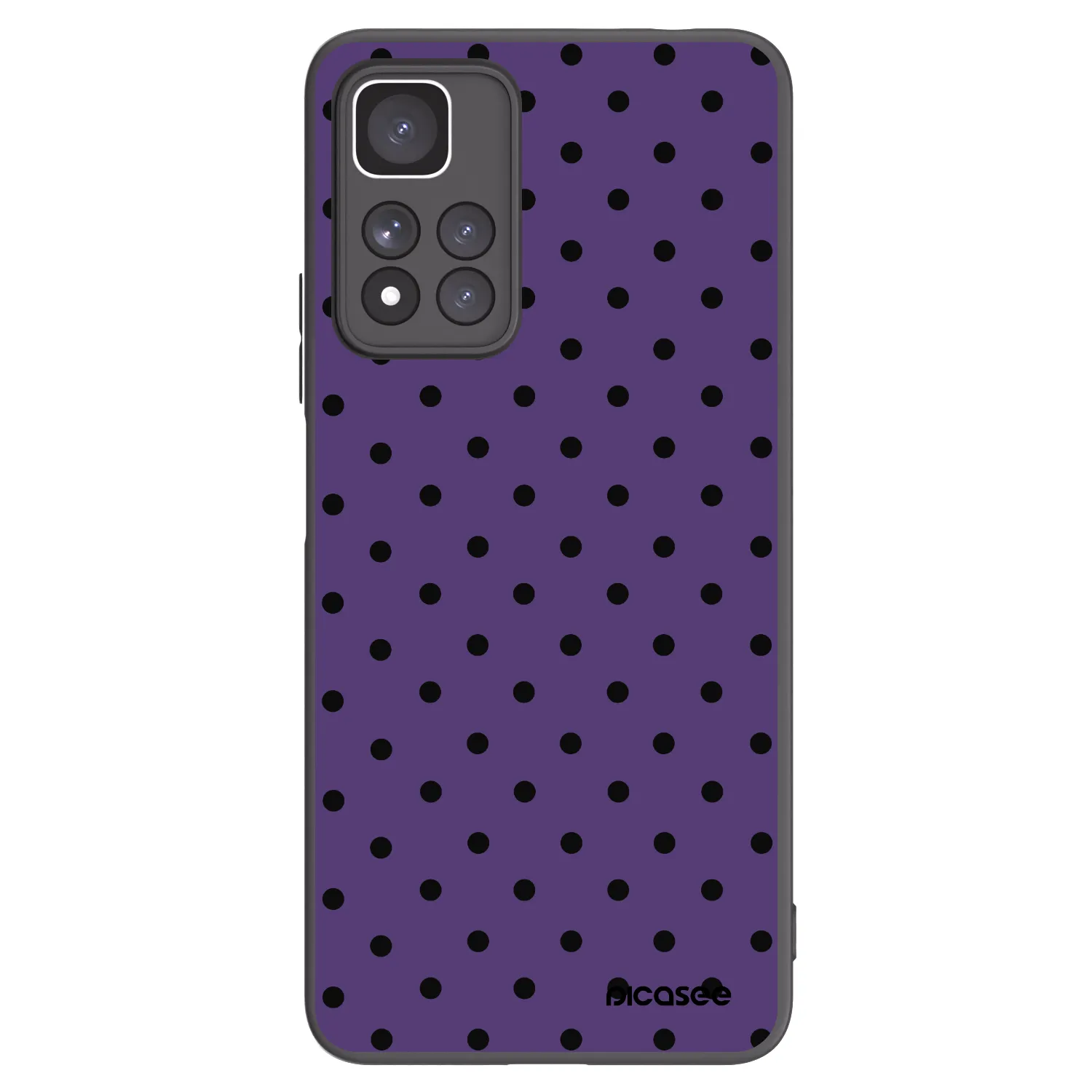 Picasee silikonový černý obal pro Xiaomi Redmi Note 11 Pro+ 5G - Flickers 2