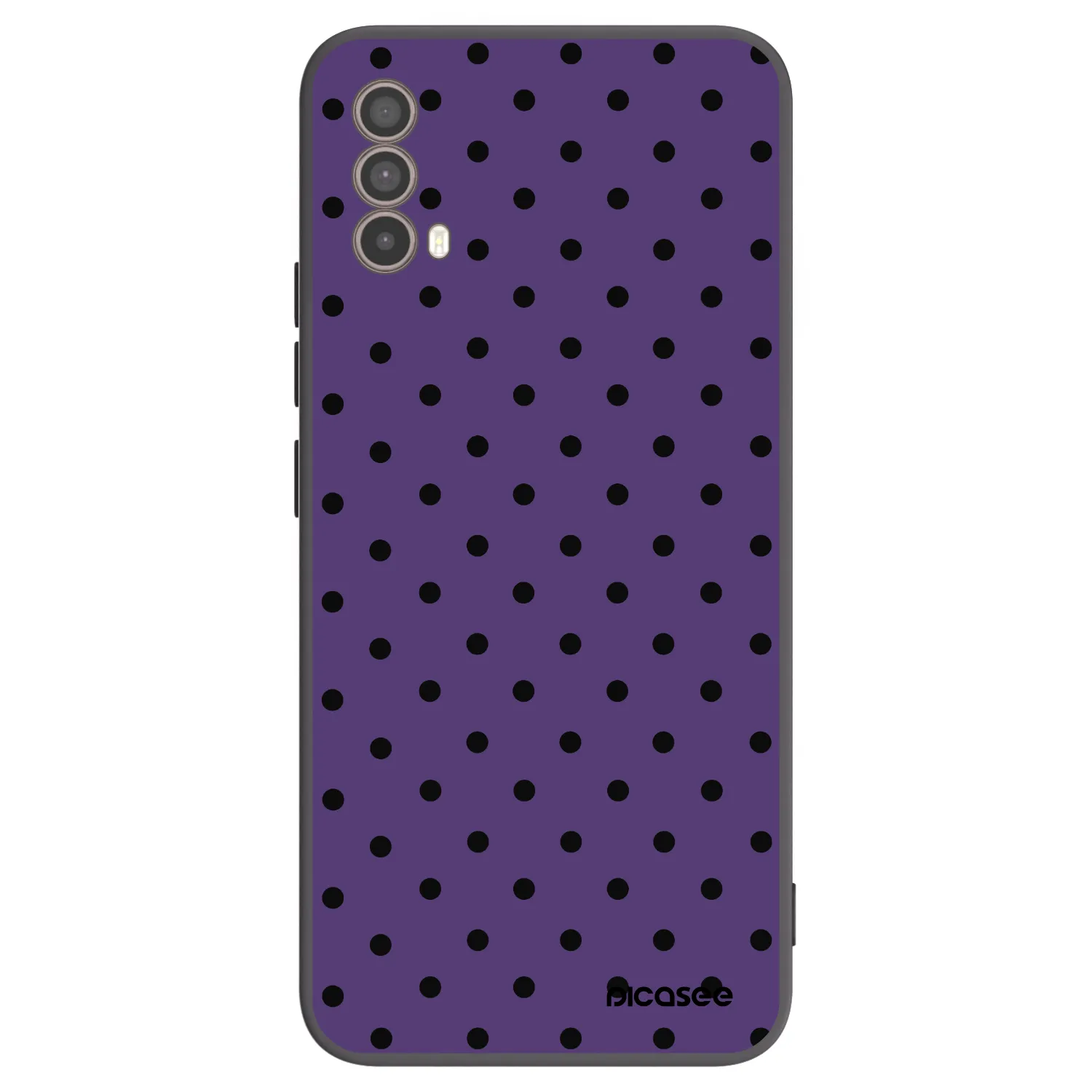 Picasee silikonový černý obal pro Motorola Moto E40 - Flickers 2