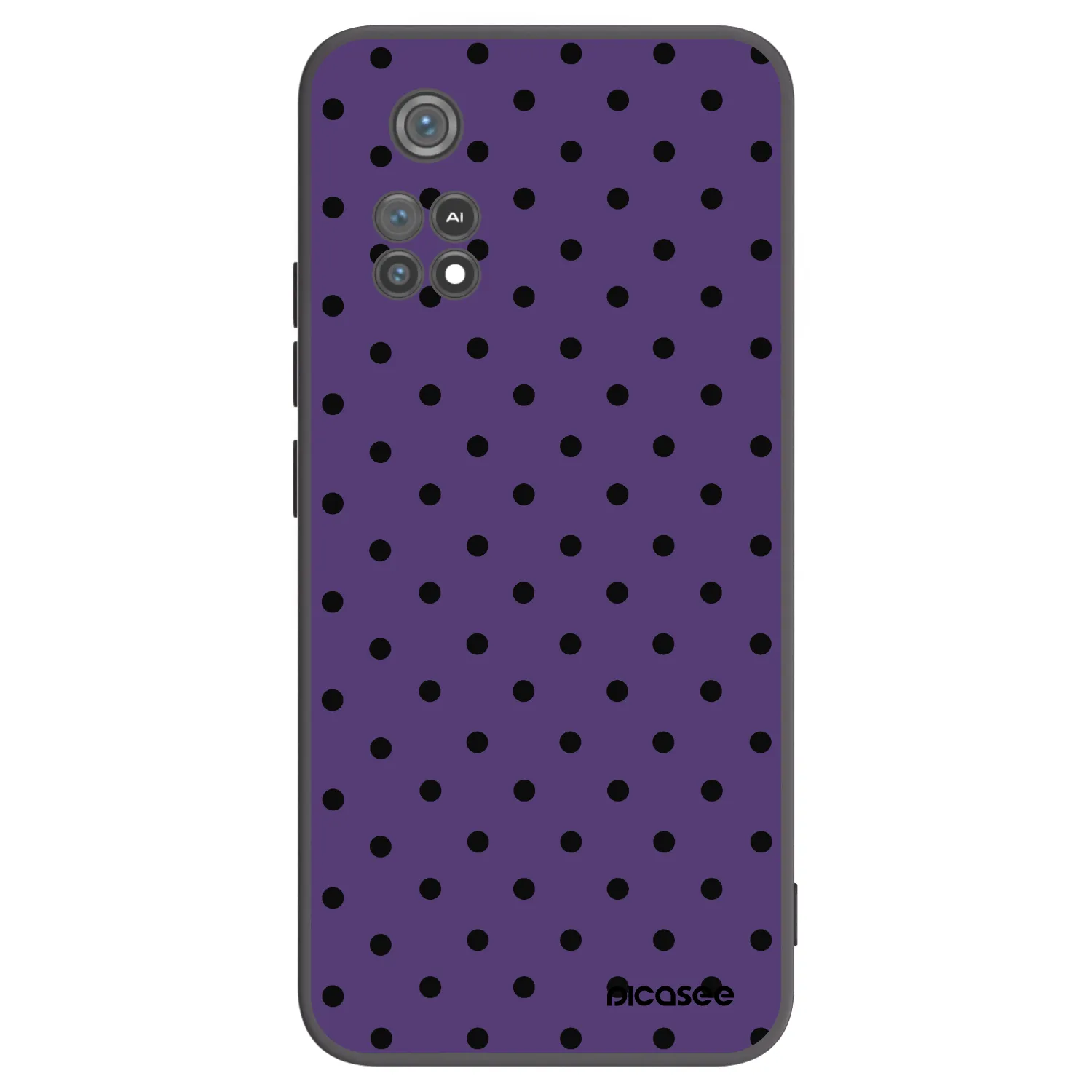 Picasee silikonový černý obal pro Xiaomi Poco M4 Pro - Flickers 2