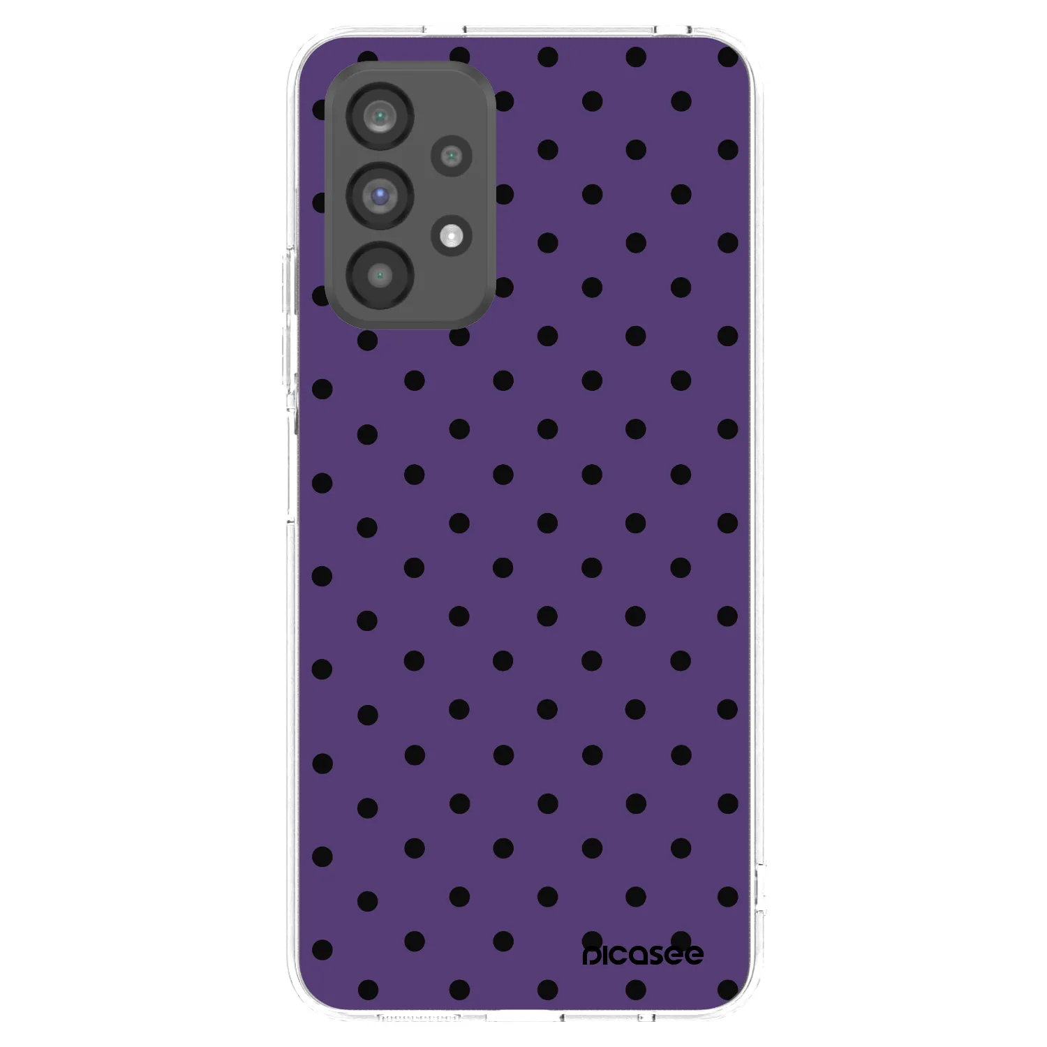 Picasee silikonový průhledný obal pro Samsung Galaxy A73 5G - Flickers 2