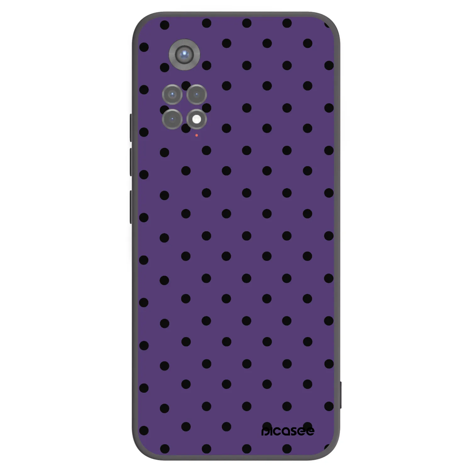 Picasee silikonový černý obal pro Xiaomi Redmi Note 11S 5G - Flickers 2