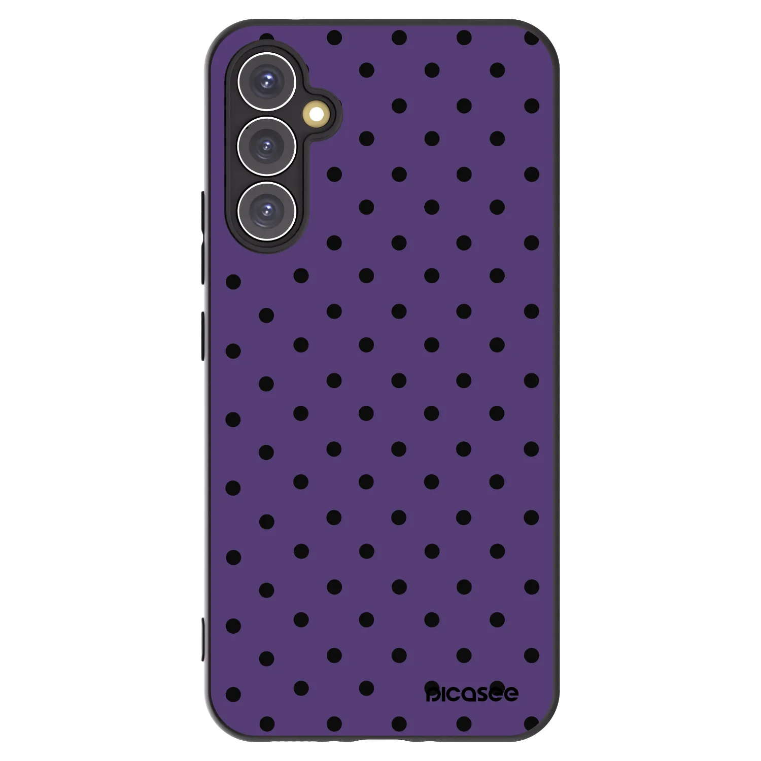 Picasee silikonový černý obal pro Samsung Galaxy A34 5G A346B - Flickers 2
