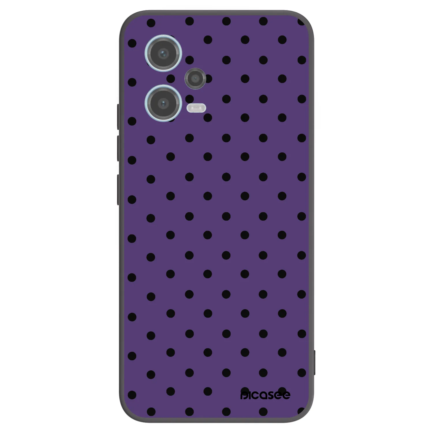 Picasee silikonový černý obal pro Xiaomi Redmi Note 12 5G - Flickers 2