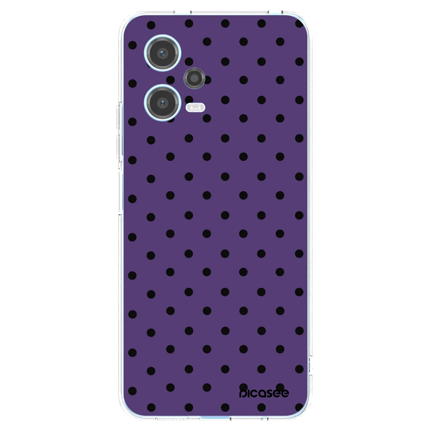 Picasee silikonový průhledný obal pro Xiaomi Redmi Note 12 5G - Flickers 2