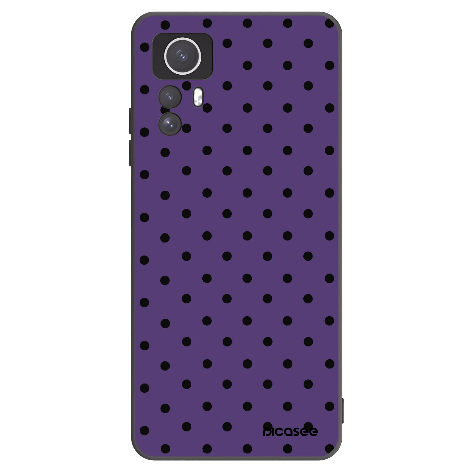 Picasee silikonový černý obal pro Xiaomi Redmi Note 12S - Flickers 2