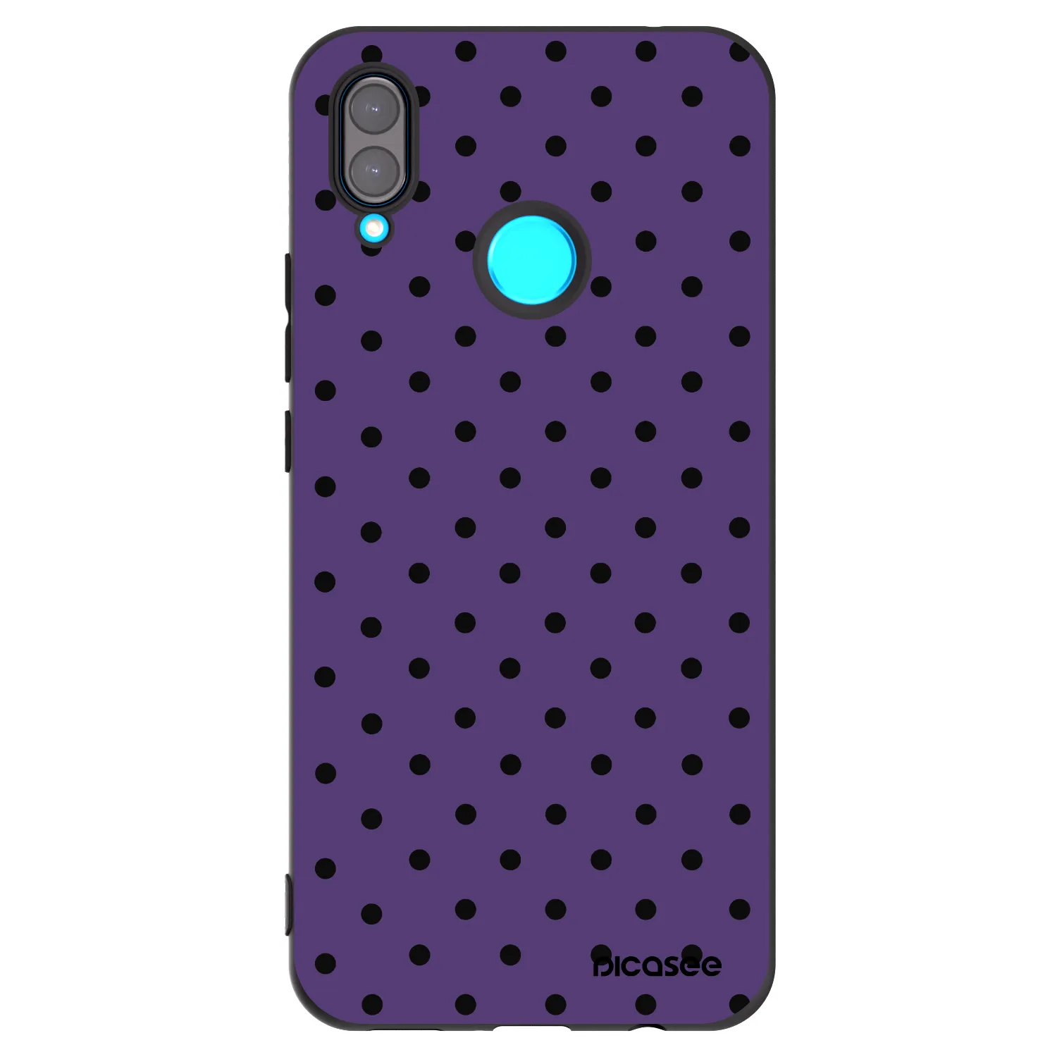 Picasee silikonový černý obal pro Huawei Nova 3i - Flickers 2
