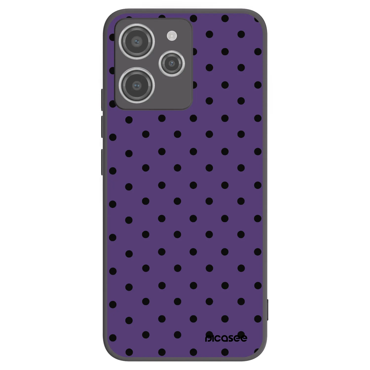 Picasee silikonový černý obal pro Xiaomi Redmi 12 4G - Flickers 2