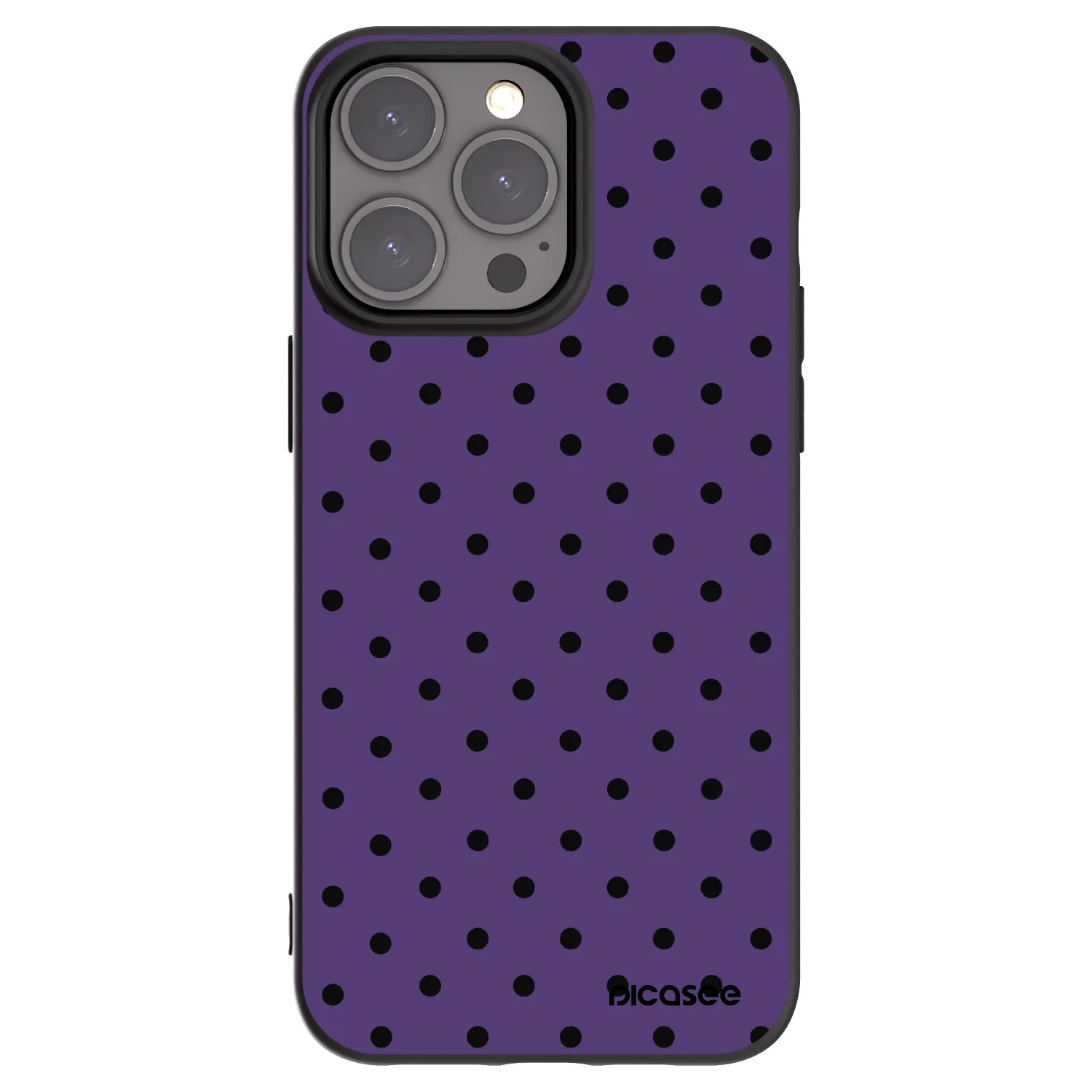 Picasee silikonový černý obal pro Apple iPhone 15 Pro Max - Flickers 2
