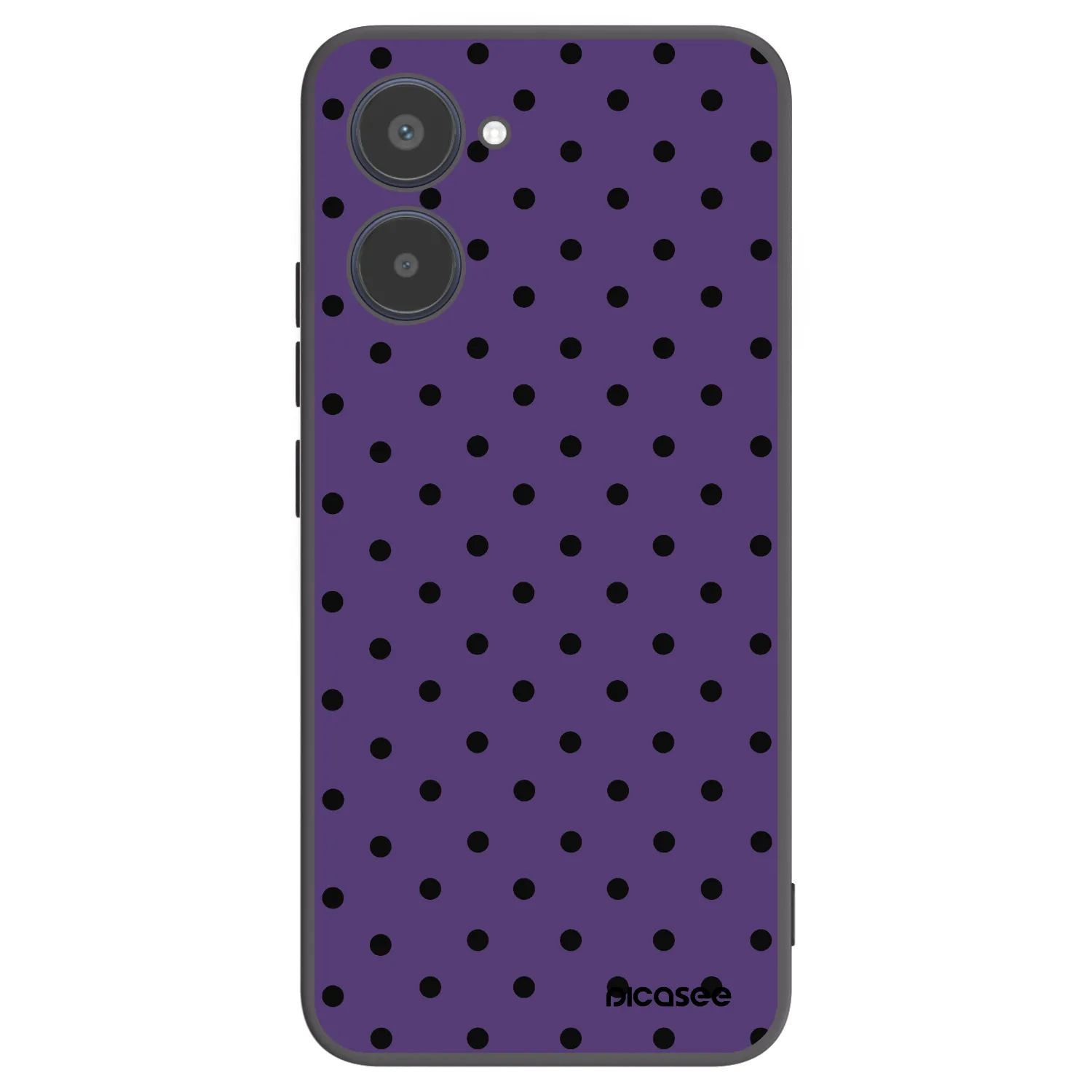 Picasee silikonový černý obal pro Realme 10 4G - Flickers 2