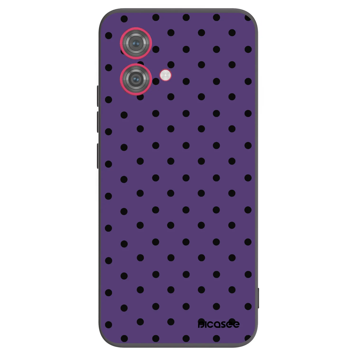 Picasee silikonový černý obal pro Motorola Moto G84 5G - Flickers 2