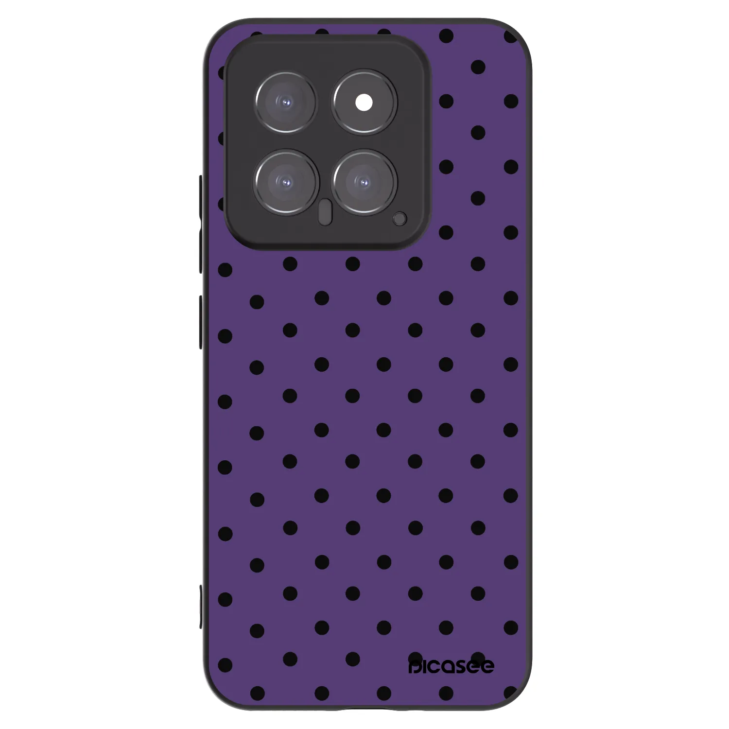 Picasee silikonový černý obal pro Xiaomi 14 - Flickers 2