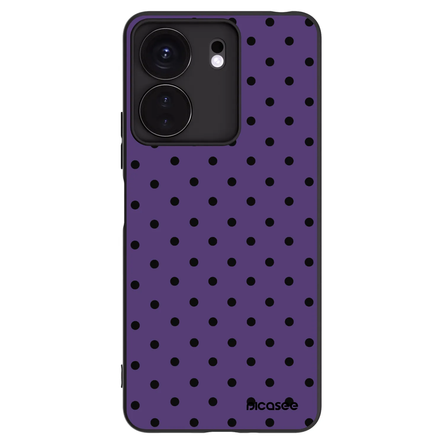 Picasee silikonový černý obal pro Xiaomi Redmi 13C 4G - Flickers 2