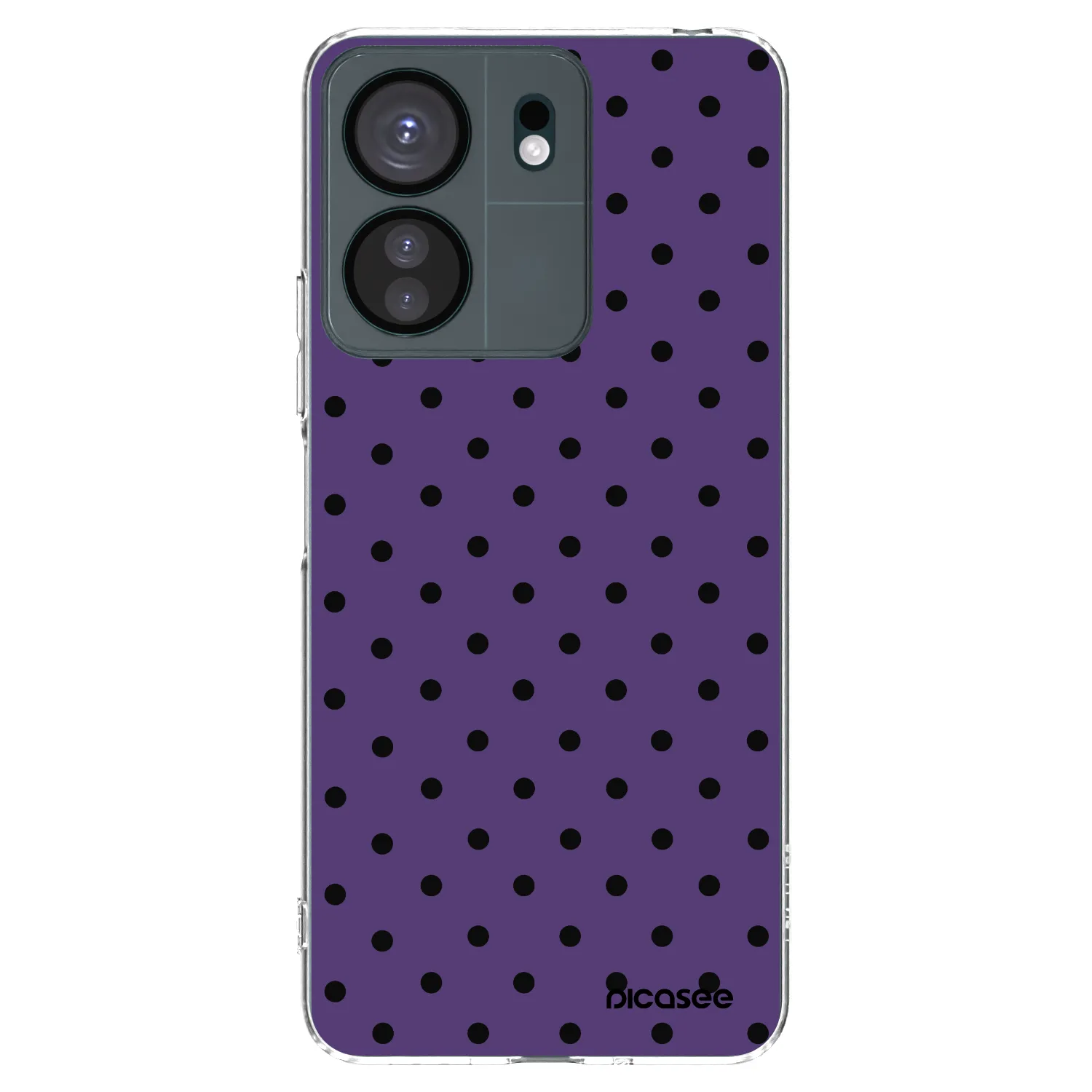 Picasee silikonový průhledný obal pro Xiaomi Redmi 13C 4G - Flickers 2