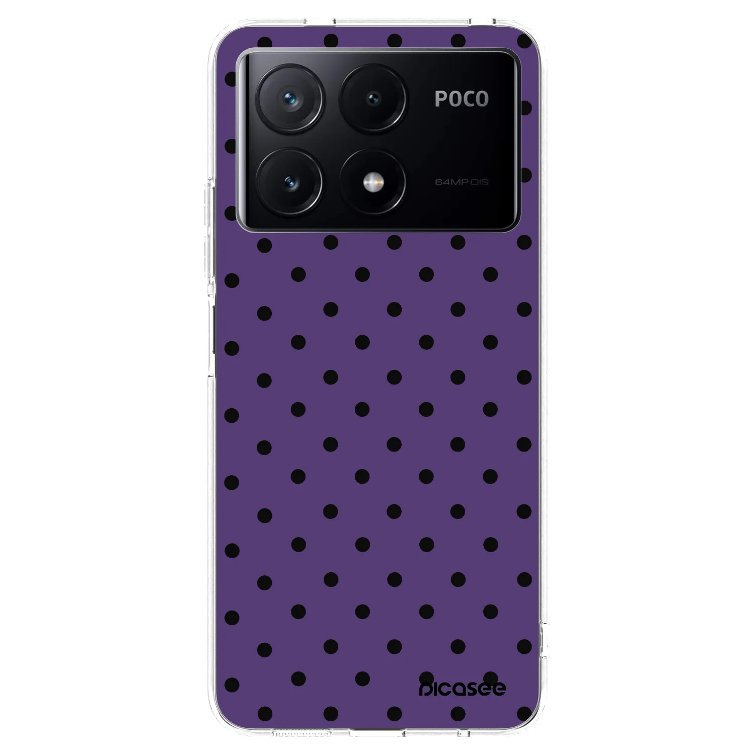 Picasee silikonový průhledný obal pro Xiaomi Poco X6 Pro - Flickers 2