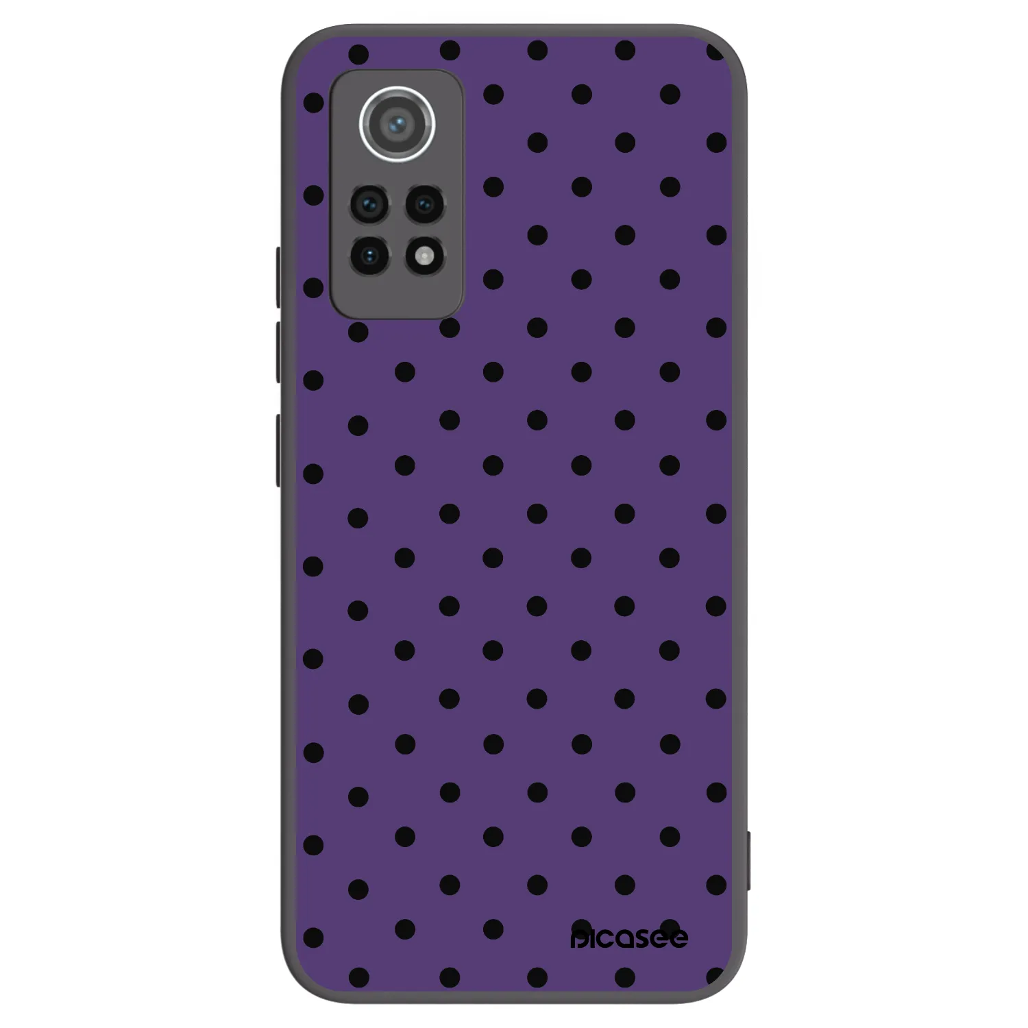Picasee silikonový černý obal pro Xiaomi Redmi Note 12 Pro 4G - Flickers 2