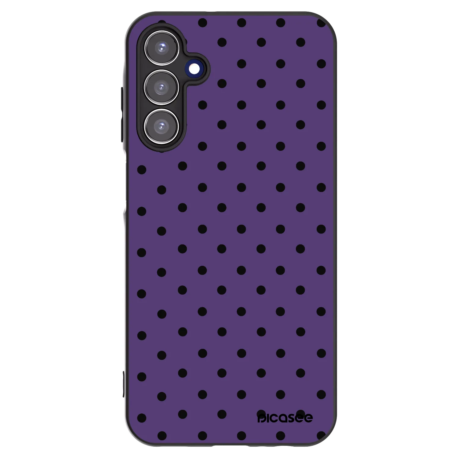 Picasee silikonový černý obal pro Samsung Galaxy A15 A156B 5G - Flickers 2