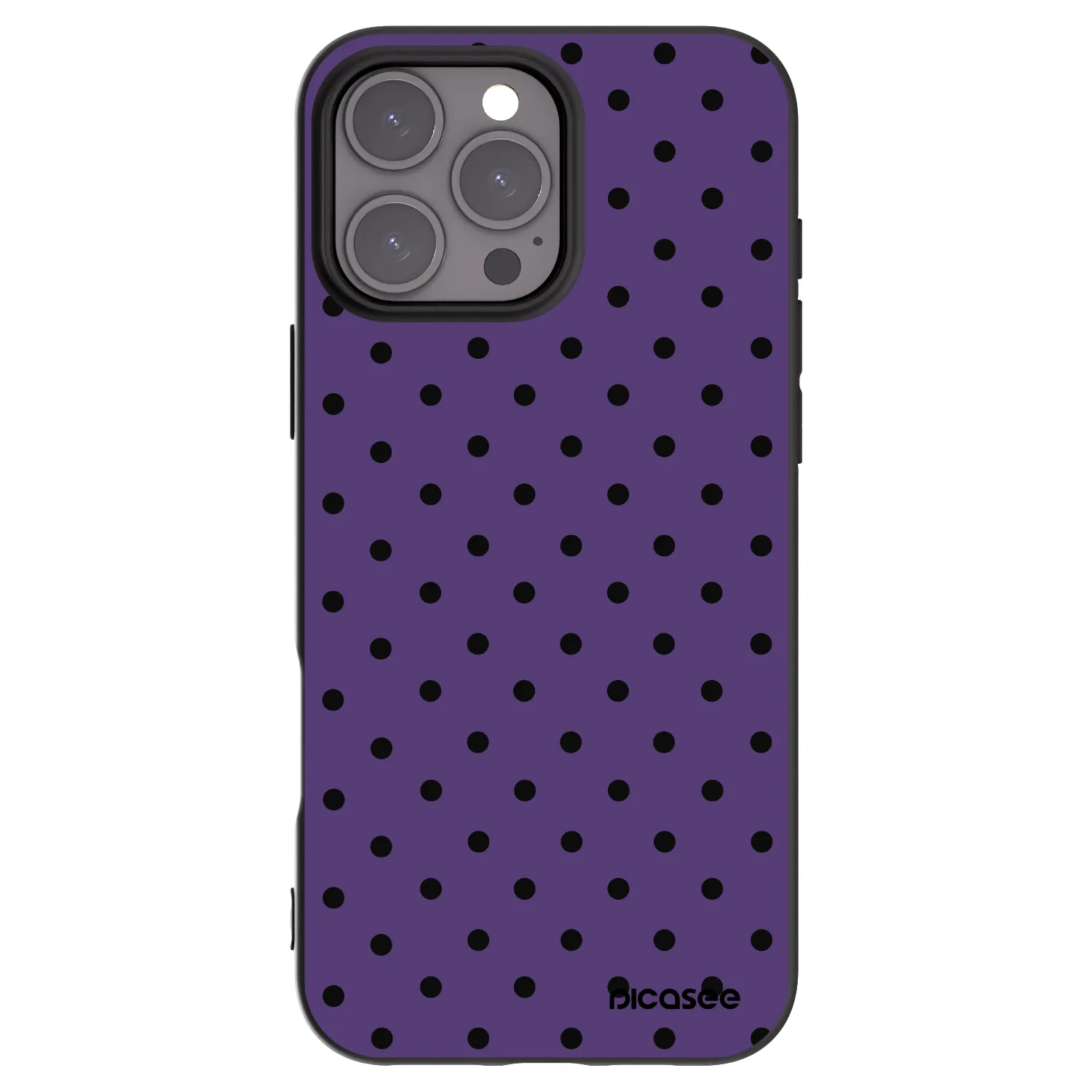 Picasee silikonový černý obal pro Apple iPhone 16 Pro Max - Flickers 2