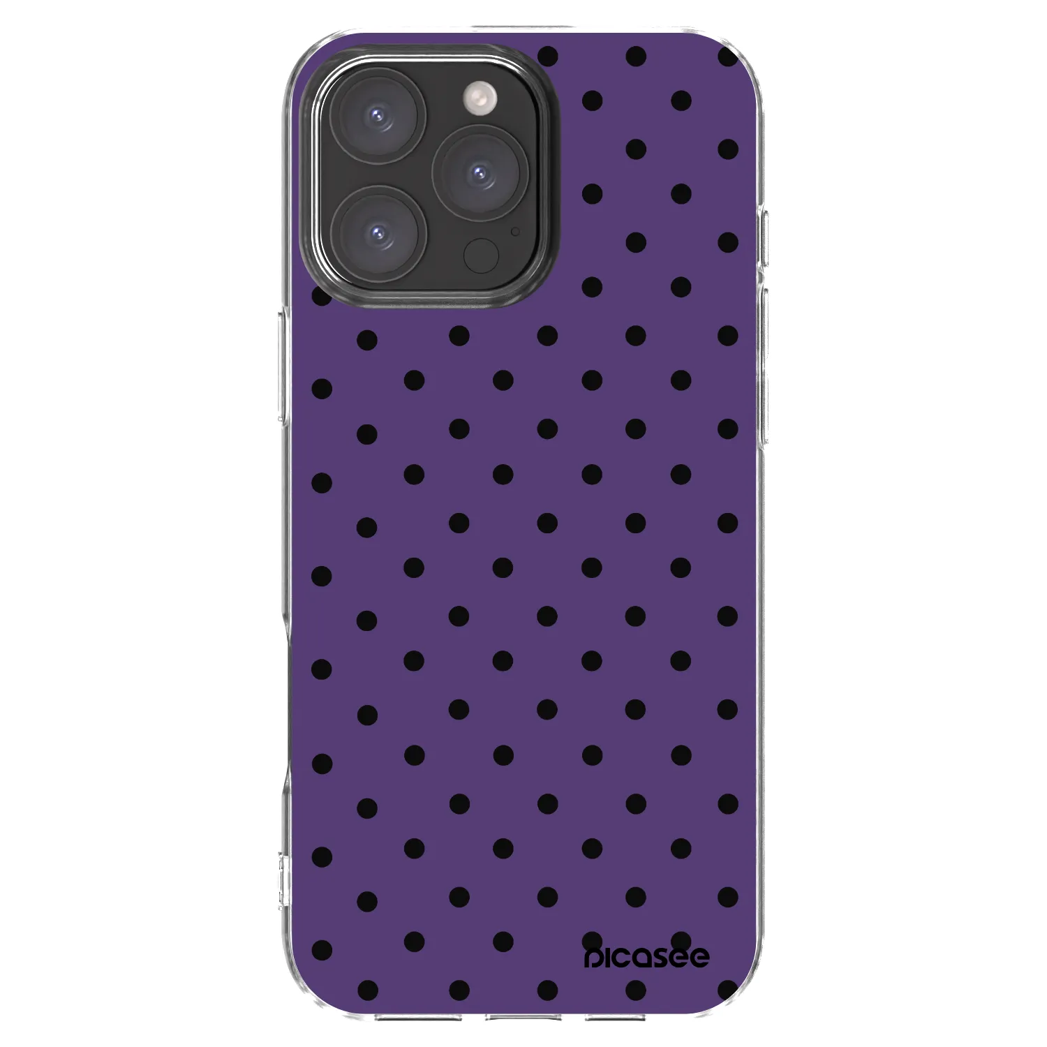 Picasee silikonový průhledný obal pro Apple iPhone 16 Pro Max - Flickers 2