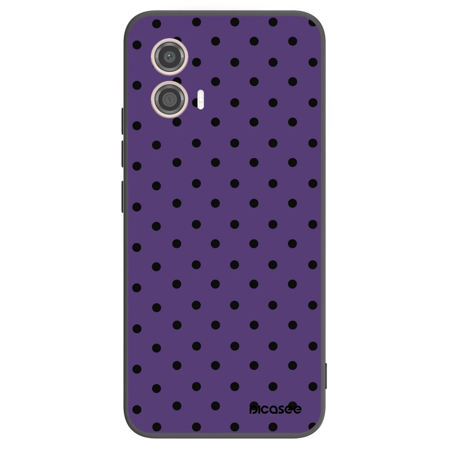 Picasee silikonový černý obal pro Motorola Moto G53 5G - Flickers 2