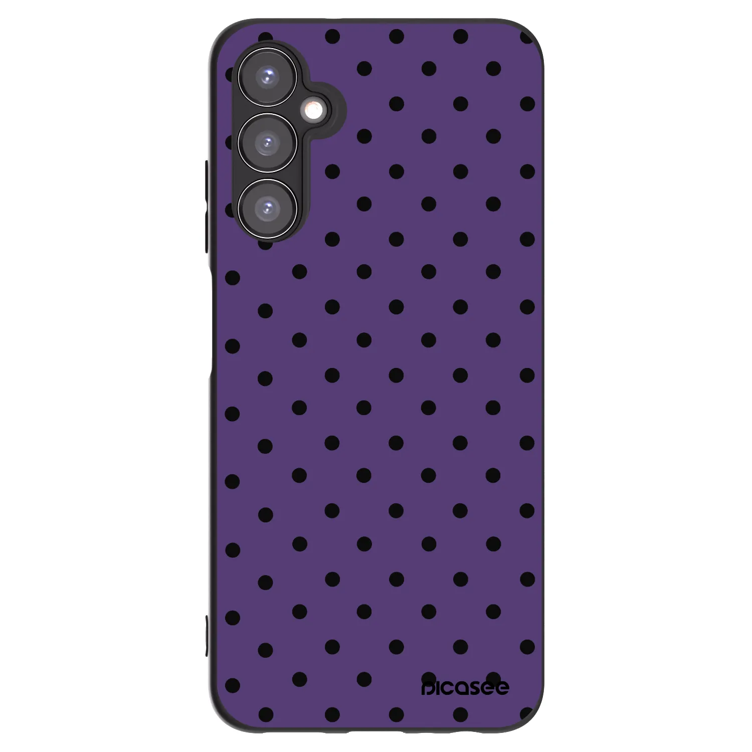 Picasee silikonový černý obal pro Samsung Galaxy A05s A057G - Flickers 2