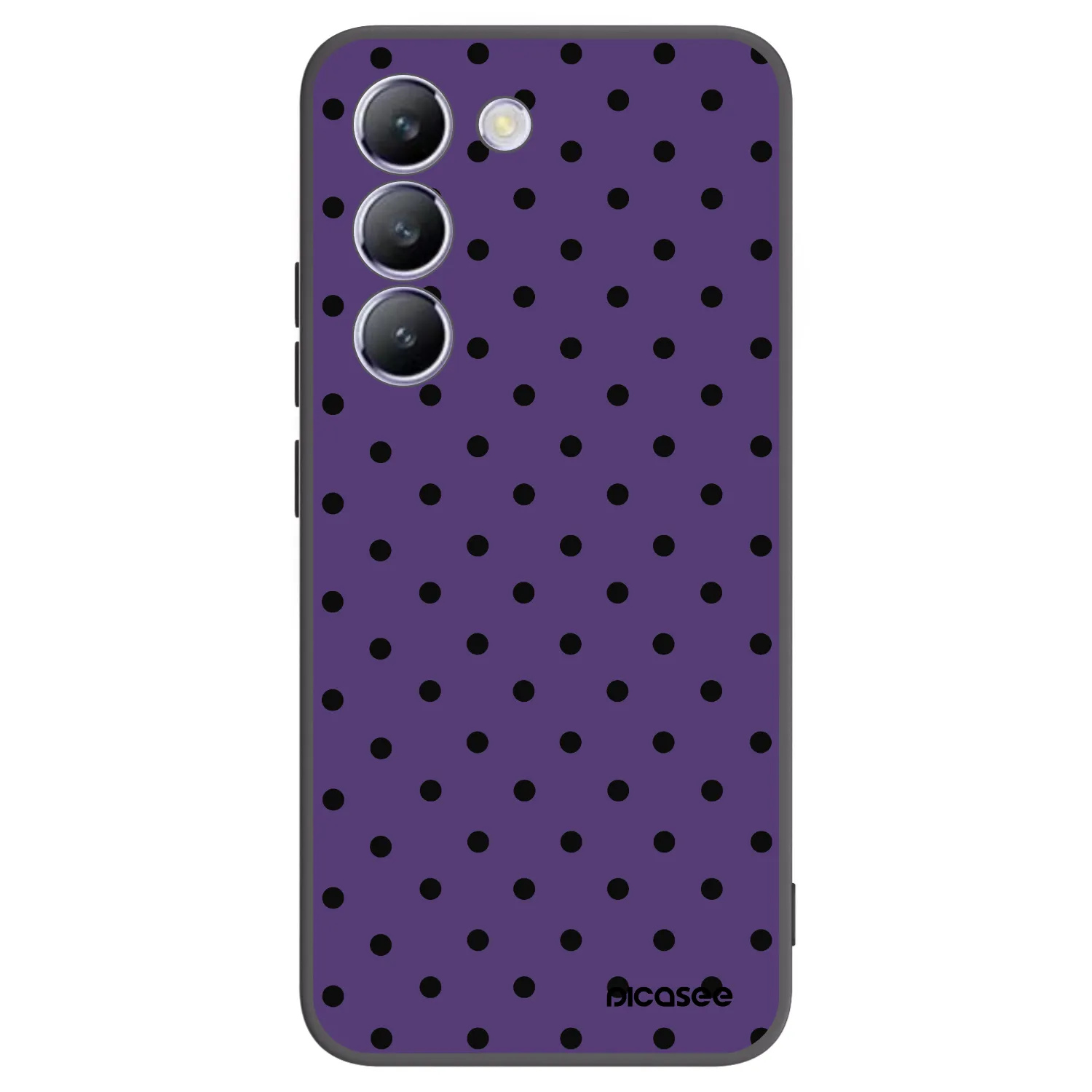 Picasee silikonový černý obal pro Vivo V40 SE 5G - Flickers 2