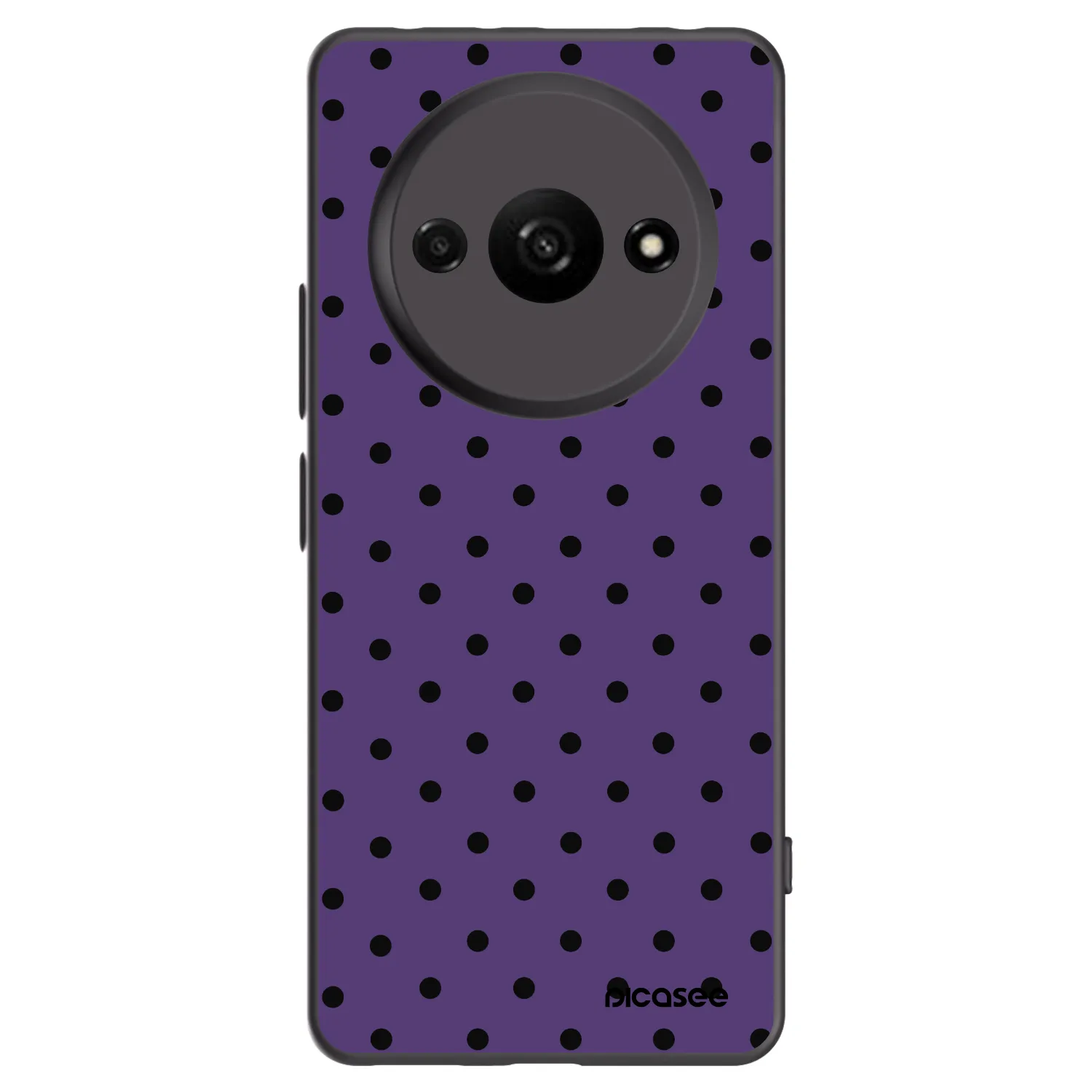 Picasee silikonový černý obal pro Xiaomi Redmi A3 - Flickers 2