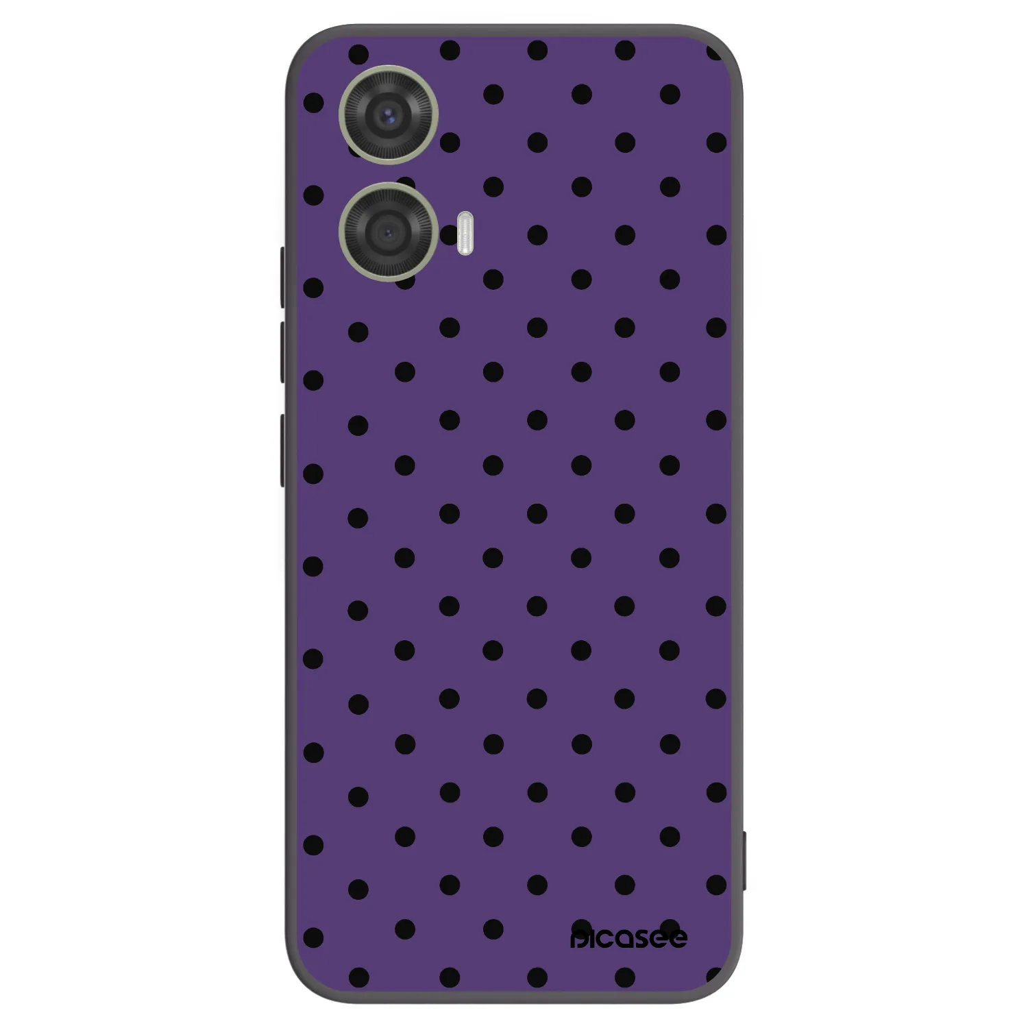 Picasee silikonový černý obal pro Motorola Moto G24 - Flickers 2