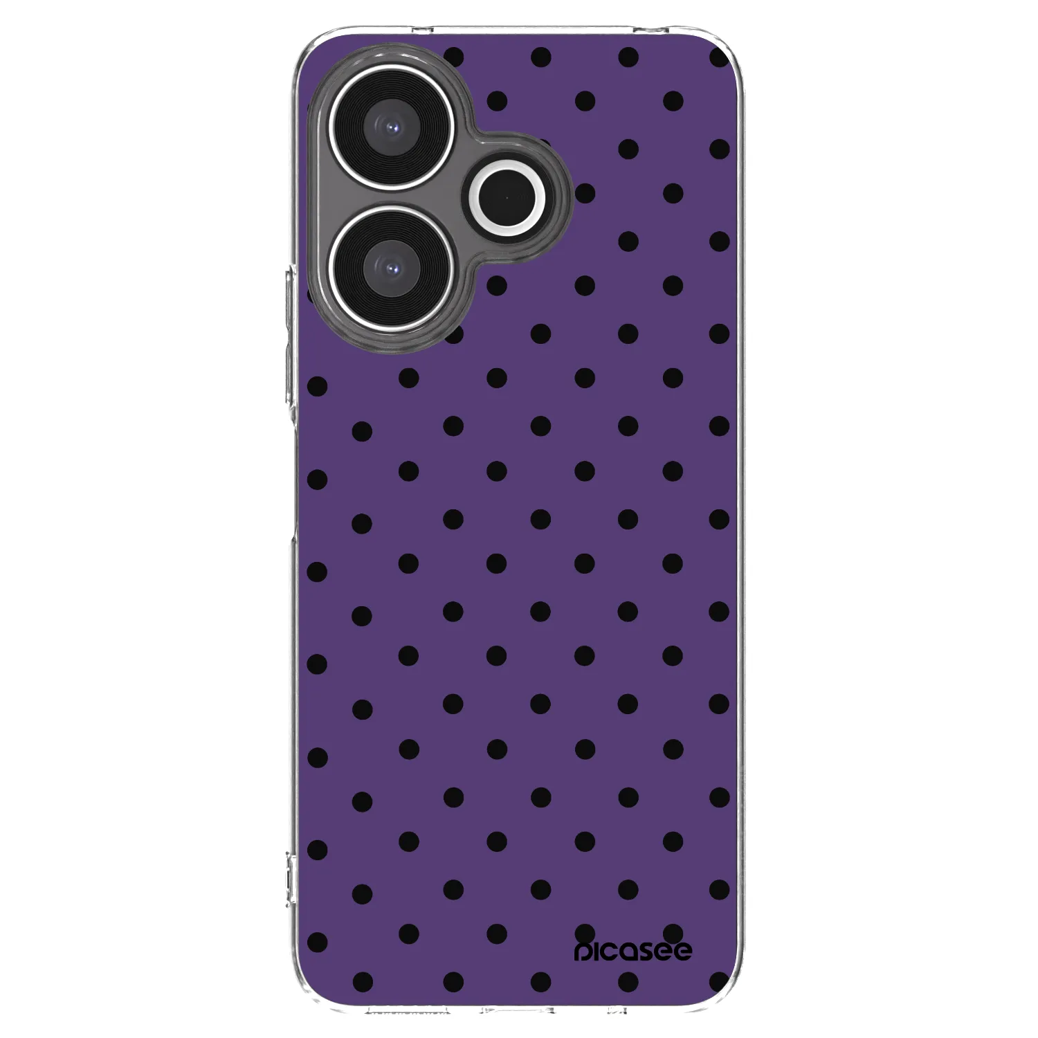 Picasee silikonový průhledný obal pro Xiaomi Redmi 13 4G - Flickers 2