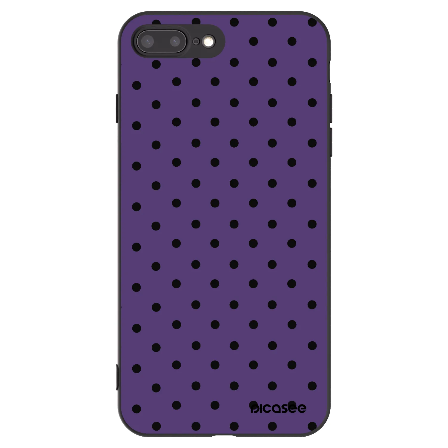 Picasee silikonový černý obal pro Apple iPhone 7 Plus - Flickers 2