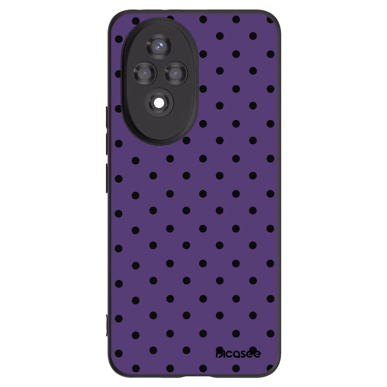 Picasee silikonový černý obal pro Honor 200 Pro 5G - Flickers 2