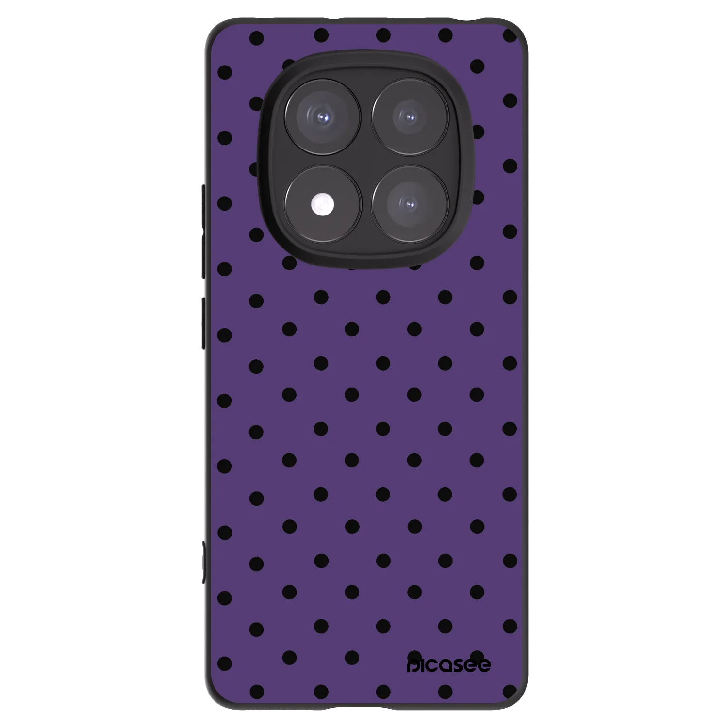 Picasee silikonový černý obal pro Xiaomi Redmi Note 14 Pro+ 5G - Flickers 2
