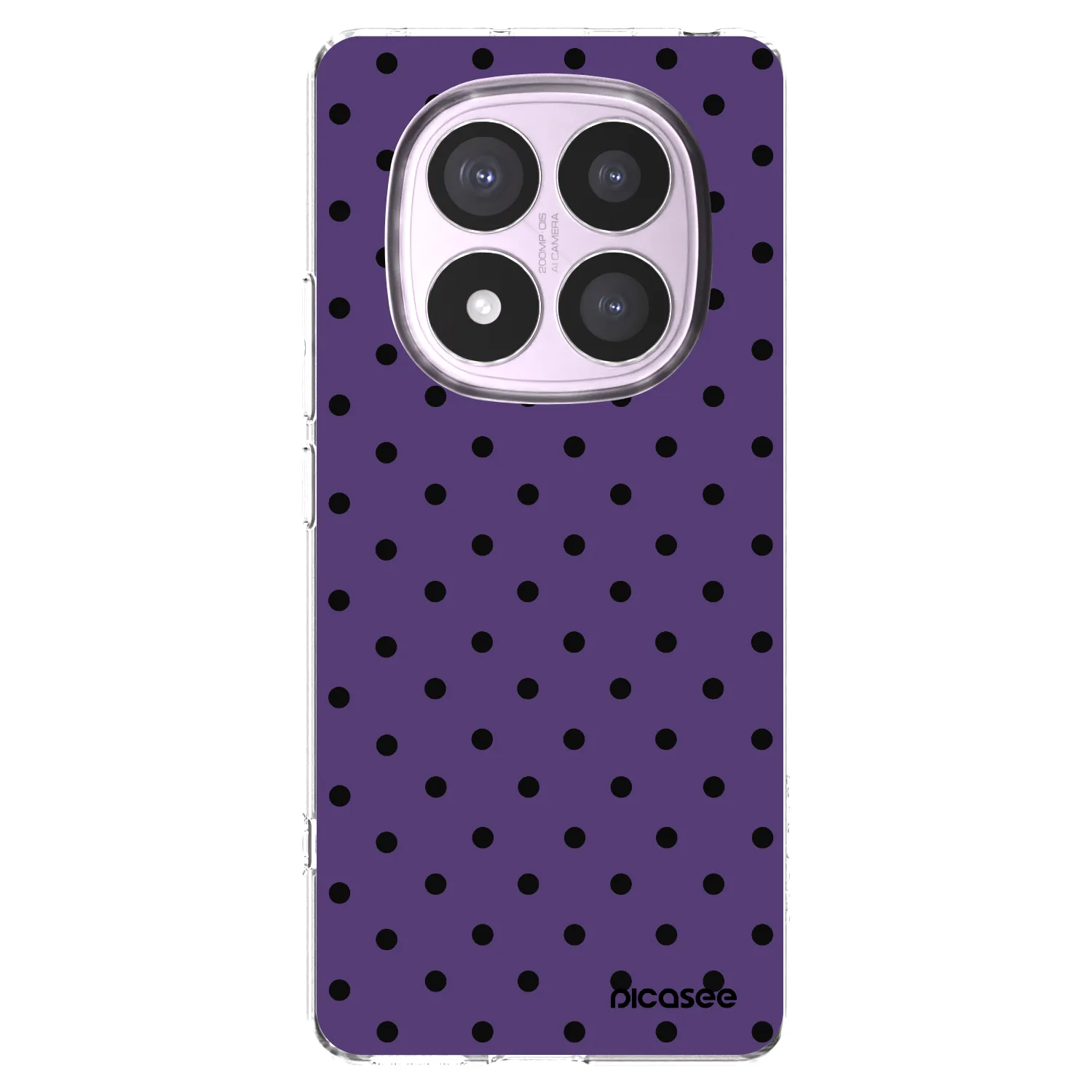 Picasee silikonový průhledný obal pro Xiaomi Redmi Note 14 Pro 5G - Flickers 2