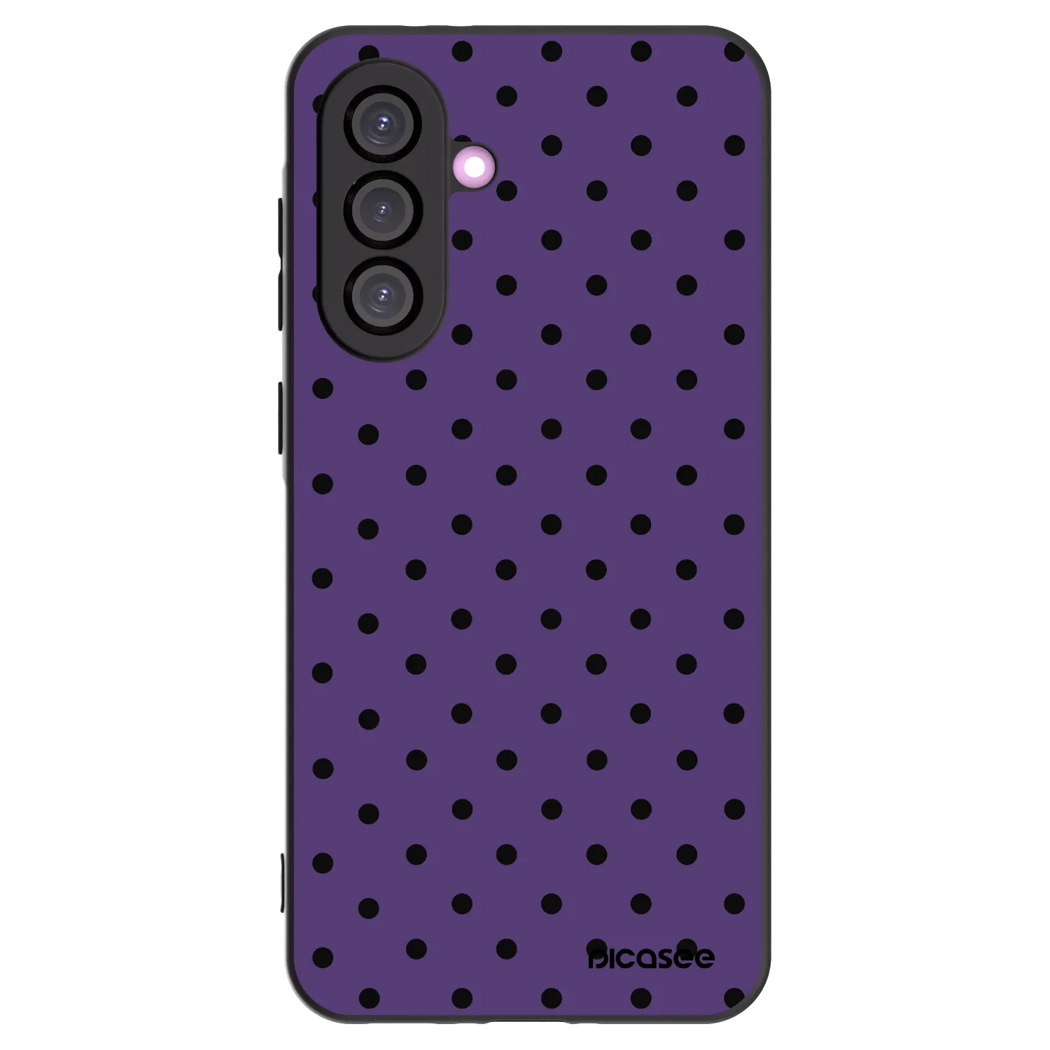 Picasee silikonový černý obal pro Samsung Galaxy A56 5G A566B - Flickers 2
